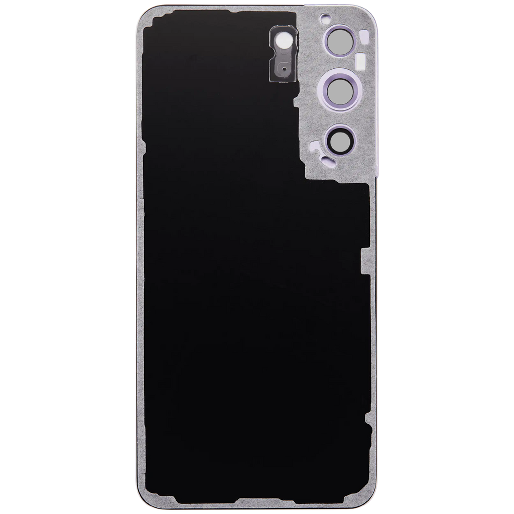 Backcover Glass mit Camera Lens für Samsung Galaxy S22 5G (ohne Logo) (Aftermarket Plus) (Bora Purple)