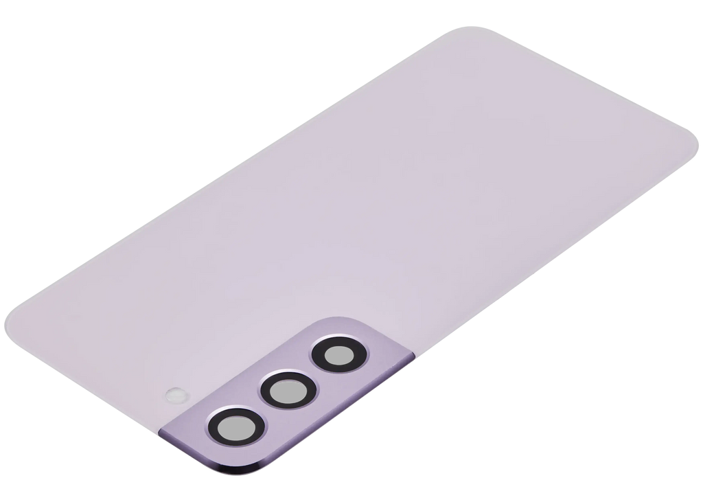 Backcover Glass mit Camera Lens für Samsung Galaxy S22 5G (ohne Logo) (Aftermarket Plus) (Bora Purple)