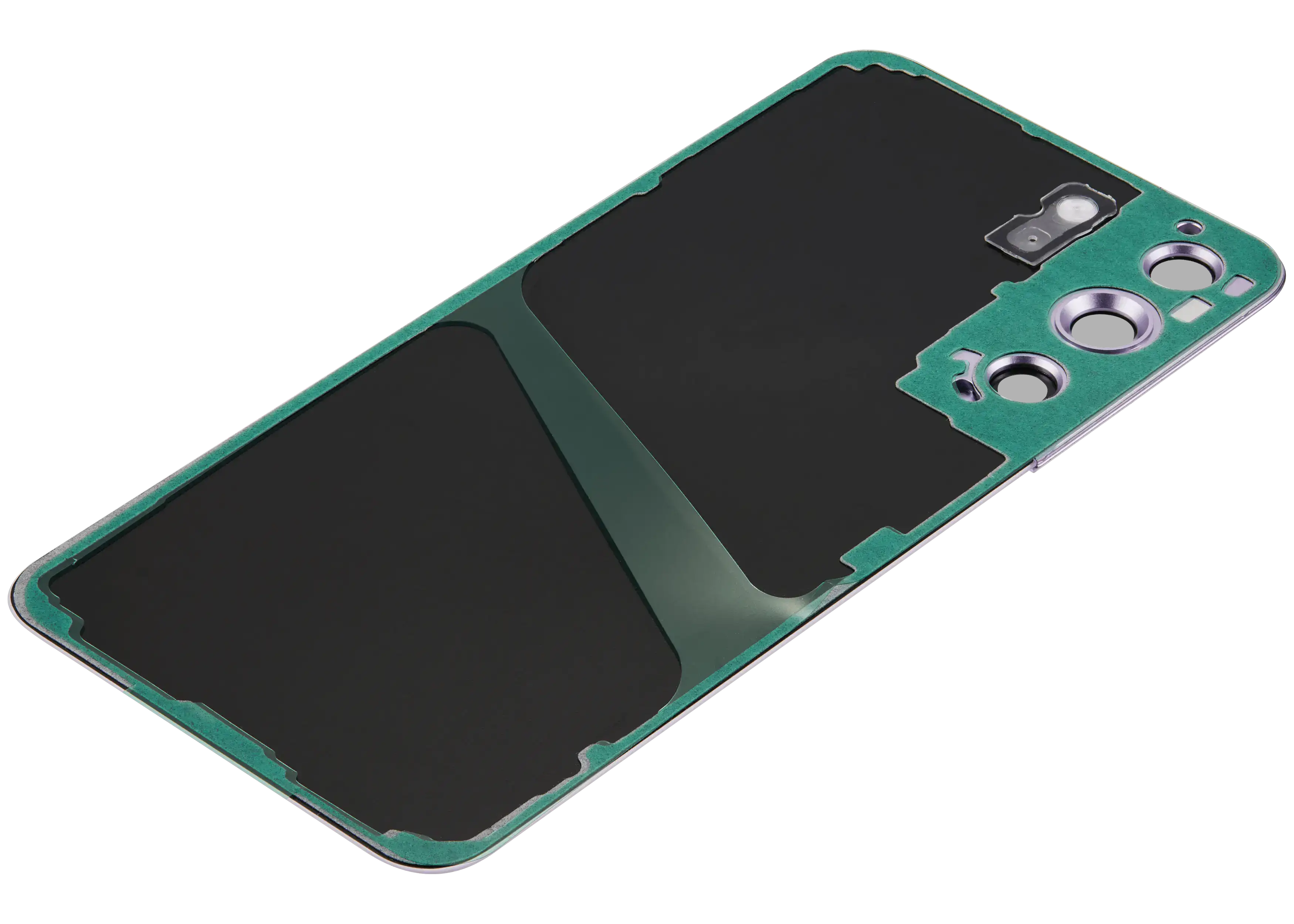 Backcover Glass mit Camera Lens für Samsung Galaxy S22 5G (ohne Logo) (Aftermarket Plus) (Bora Purple)