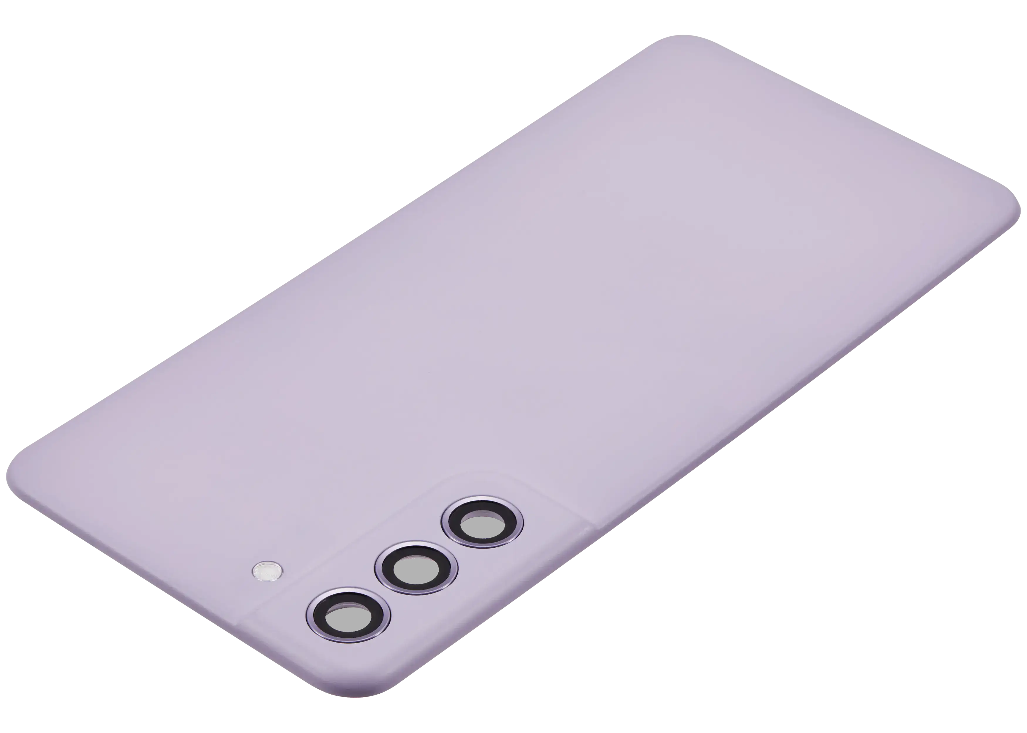 Backcover Glass mit Camera Lens für Samsung Galaxy S21 FE 5G (ohne Logo) (Aftermarket Plus) (Lavender)