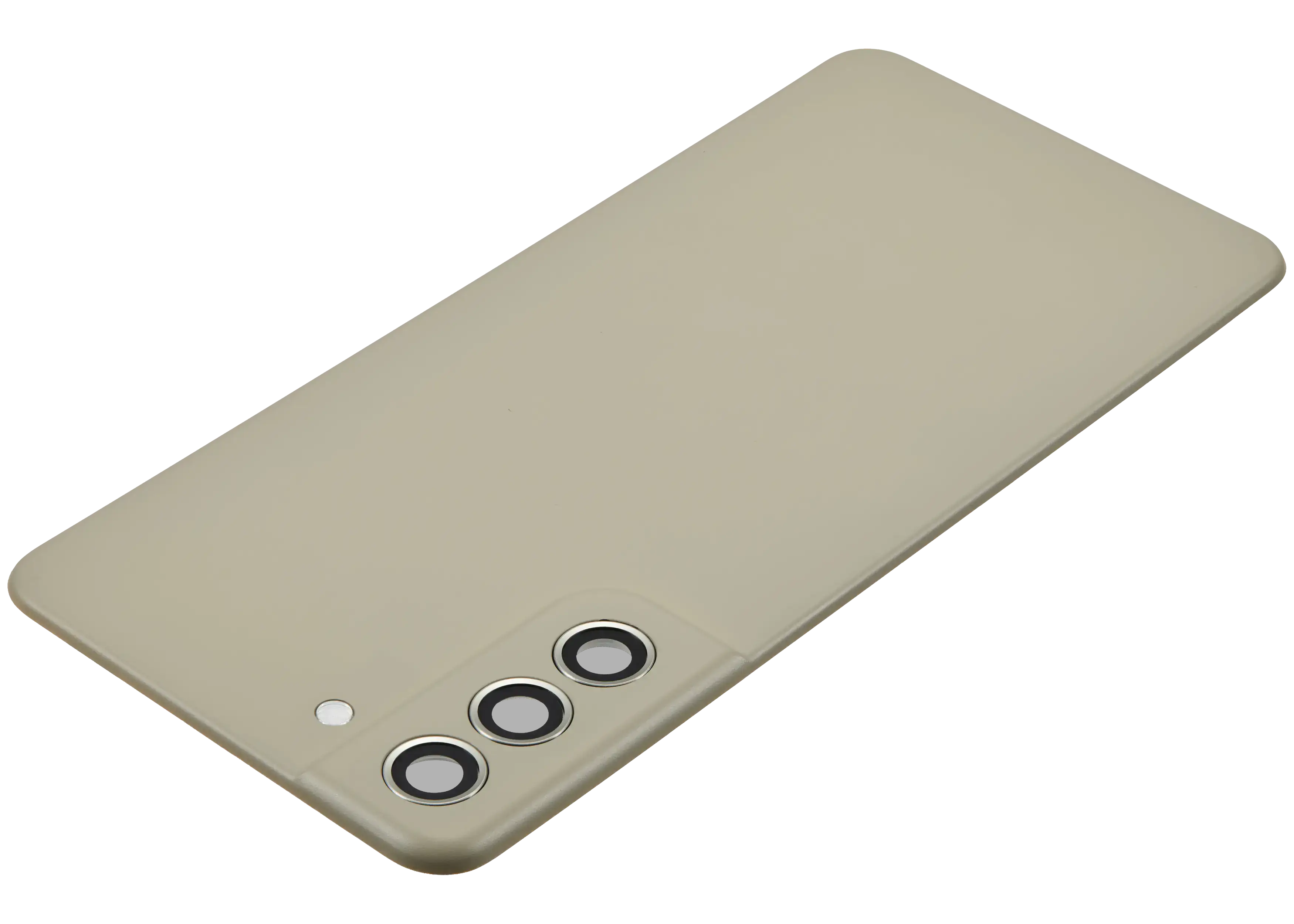 Backcover Glass mit Camera Lens für Samsung Galaxy S21 FE 5G (ohne Logo) (Aftermarket Plus) (Olive)
