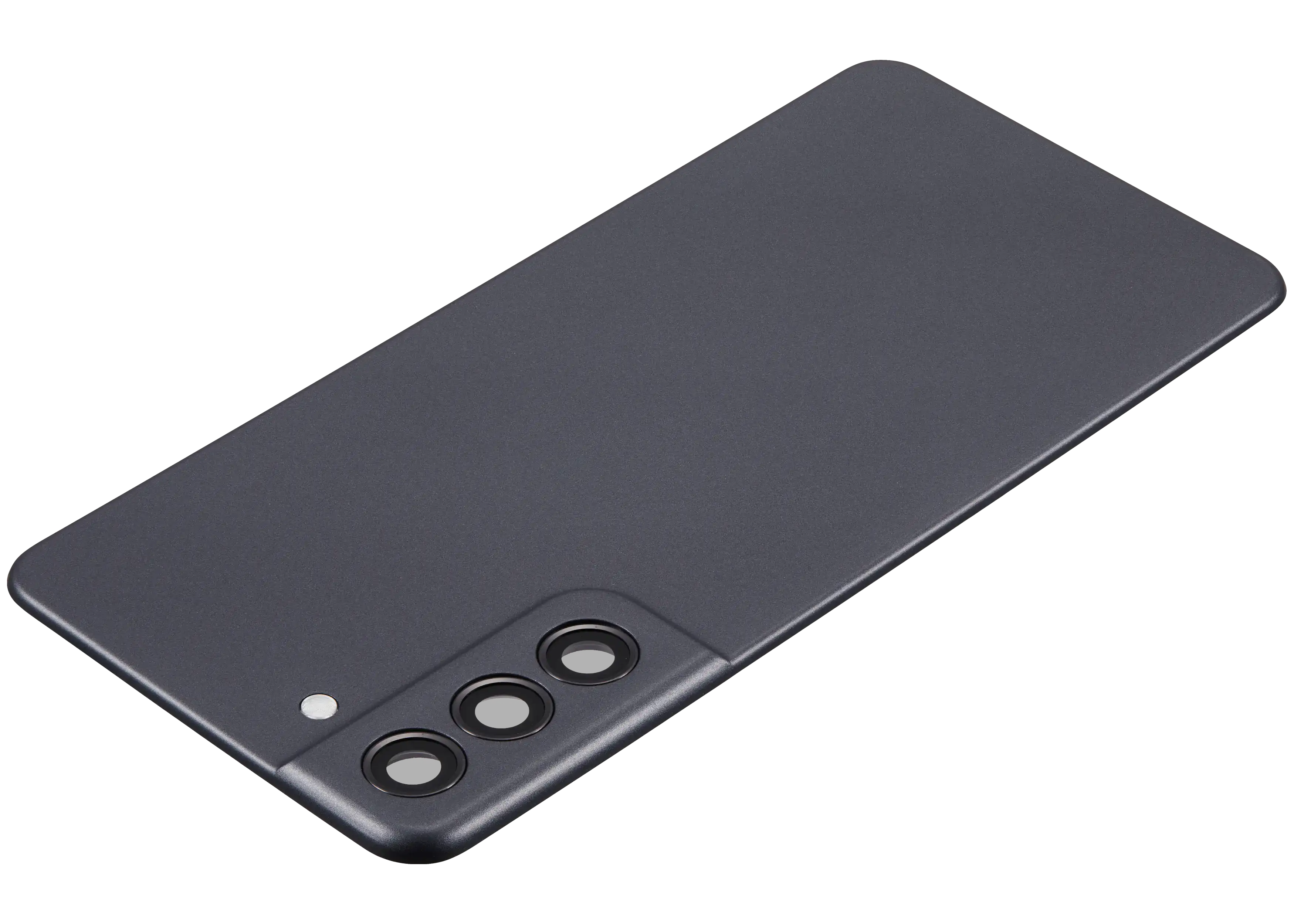 Backcover Glass mit Camera Lens für Samsung Galaxy S21 FE 5G (ohne Logo) (Aftermarket Plus) (Graphite)