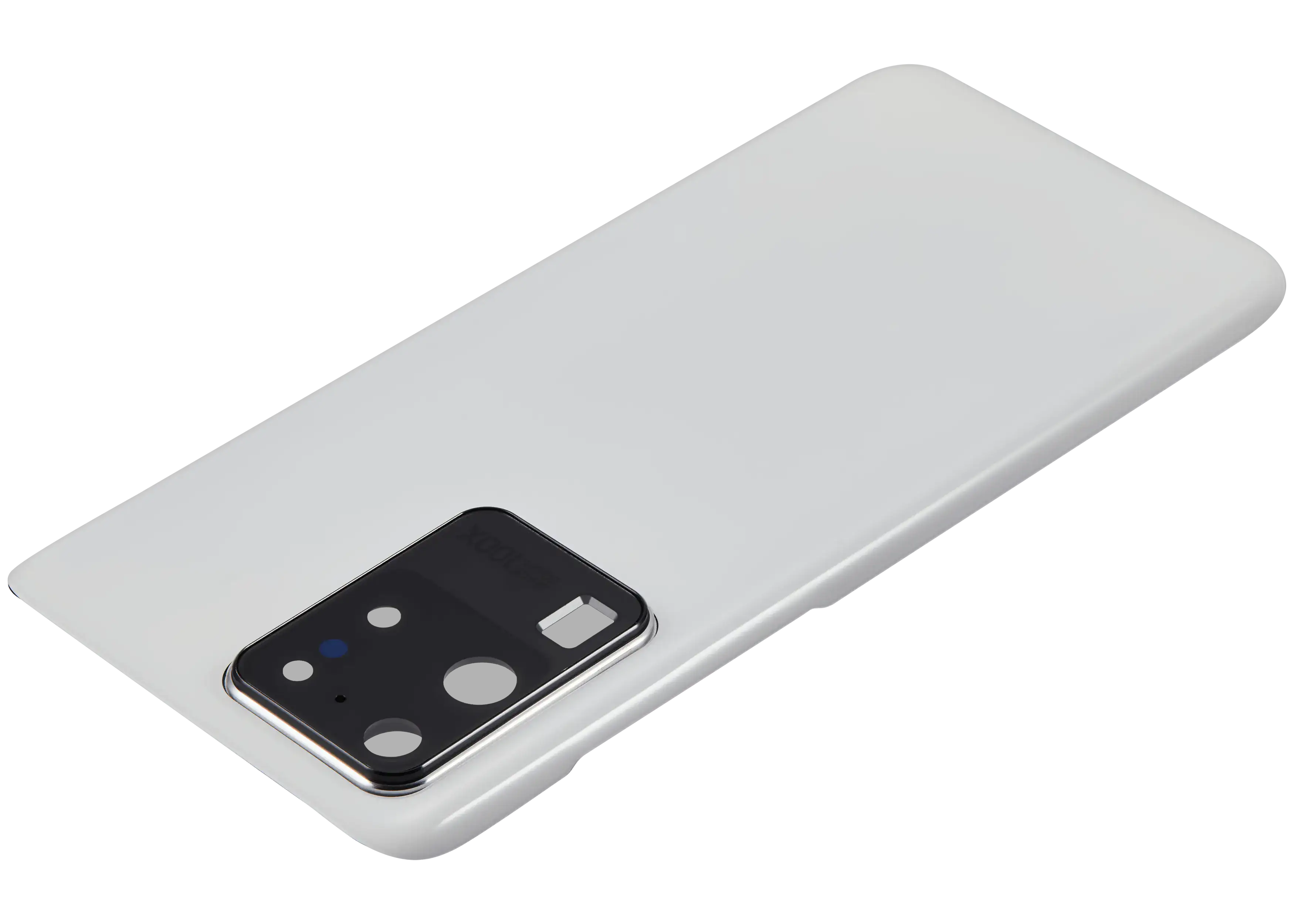 Backcover Glass mit Camera Lens für Samsung Galaxy S20 Ultra 5G (ohne Logo) (Aftermarket Plus) (Cloud White)