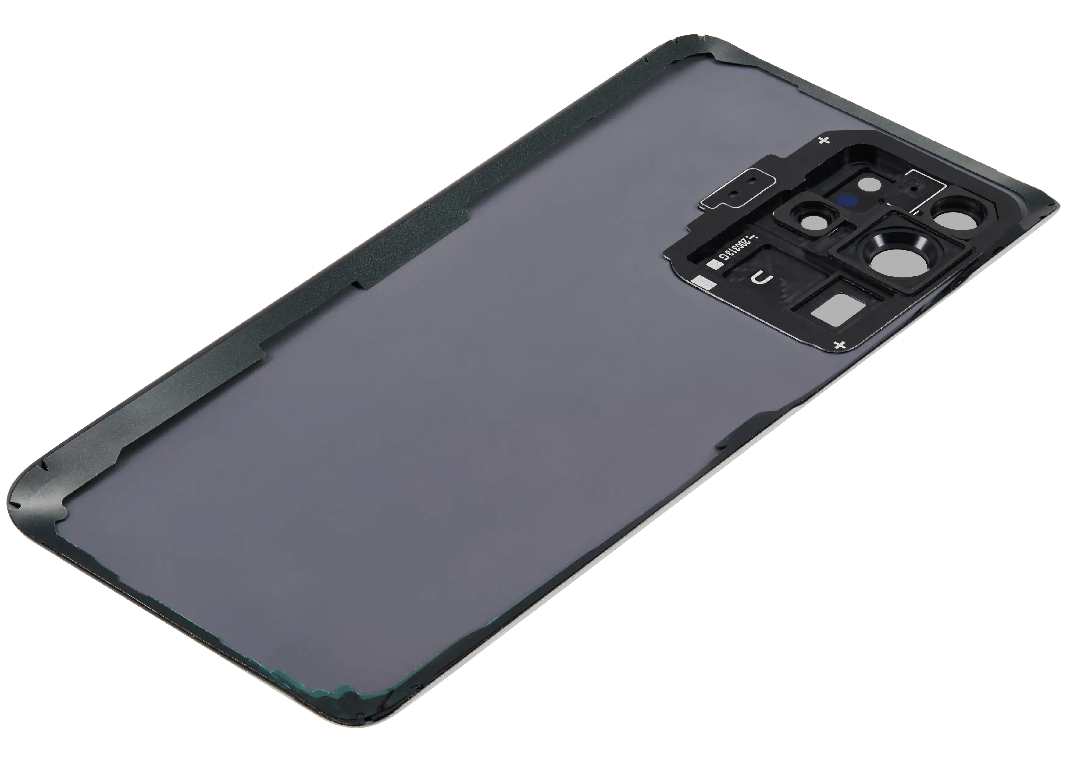 Backcover Glass mit Camera Lens für Samsung Galaxy S20 Ultra 5G (ohne Logo) (Aftermarket Plus) (Cloud White)