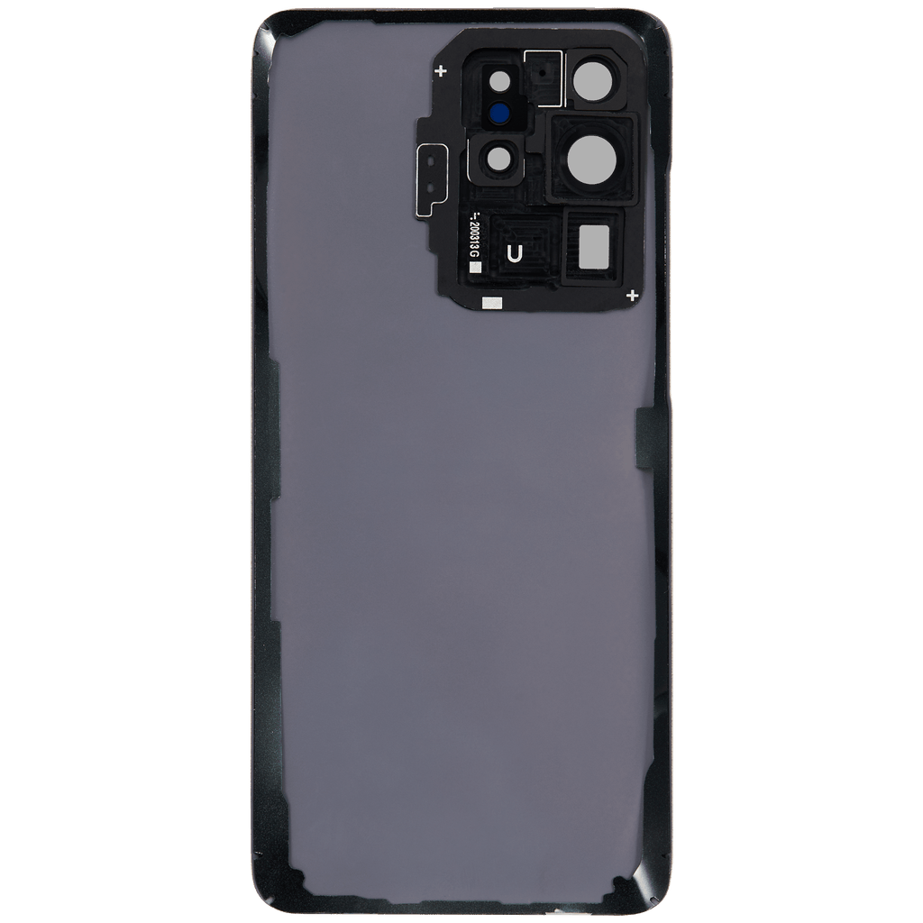 Backcover Glass mit Camera Lens für Samsung Galaxy S20 Ultra 5G (ohne Logo) (Aftermarket Plus) (Cloud White)