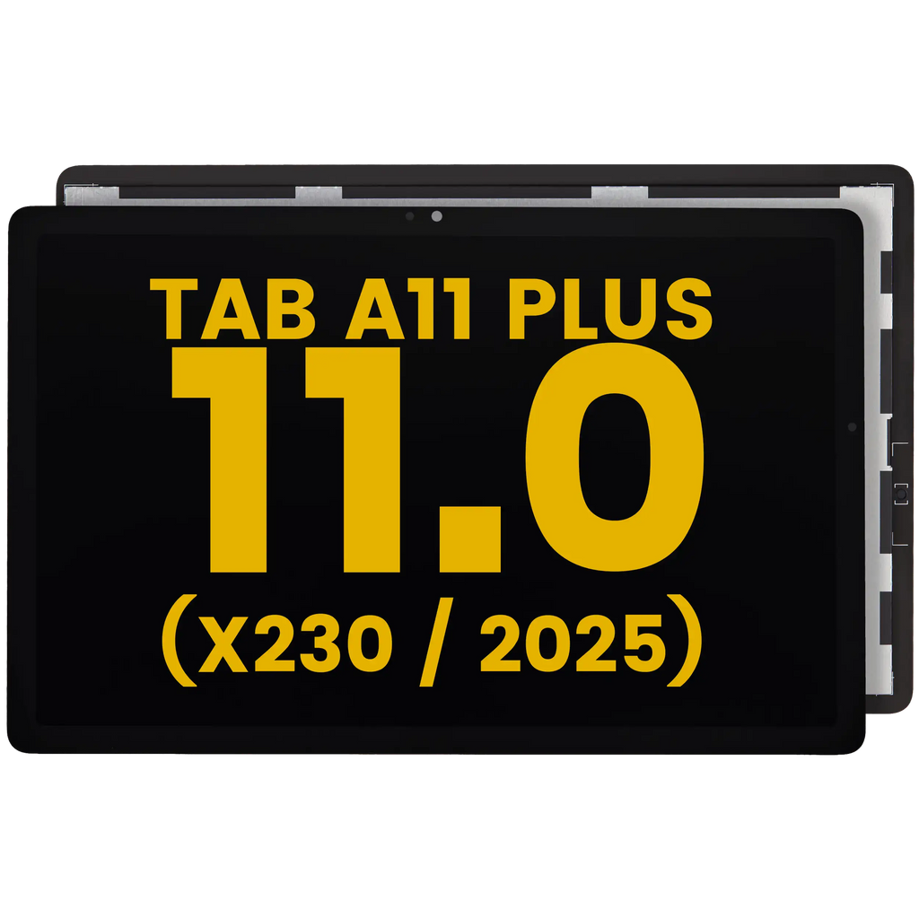 LCD-Display ohne Rahmen Samsung Galaxy Tab A11 Plus Refurbished Schwarz