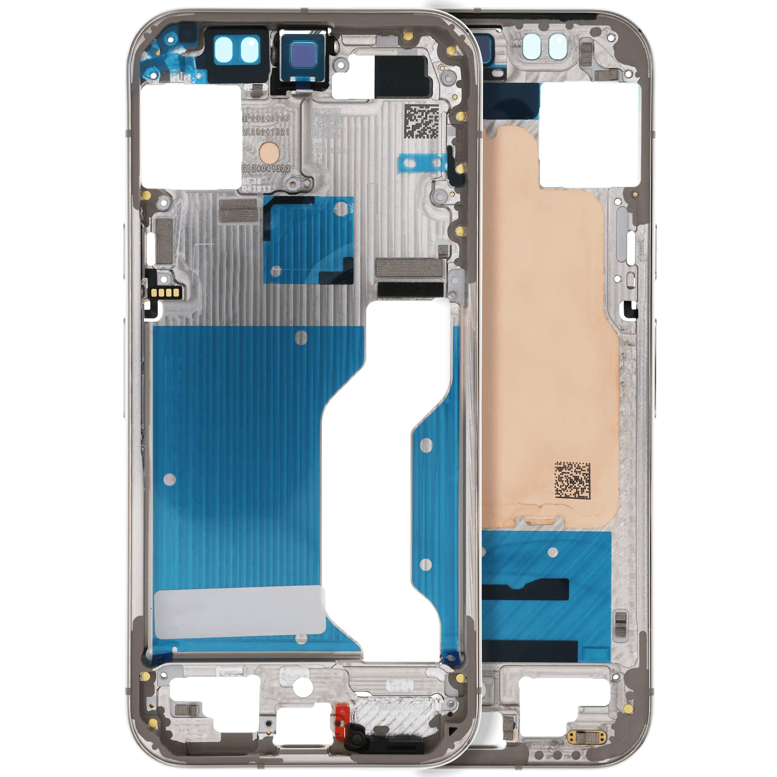 Midframe/Rahmen für Google Pixel 10 Pro (Original OEM) (US-Version) (Weiß)