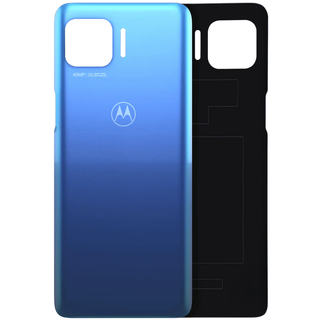 Motorola Moto G 5G Plus Glas-Backcover OEM Surfing Blue