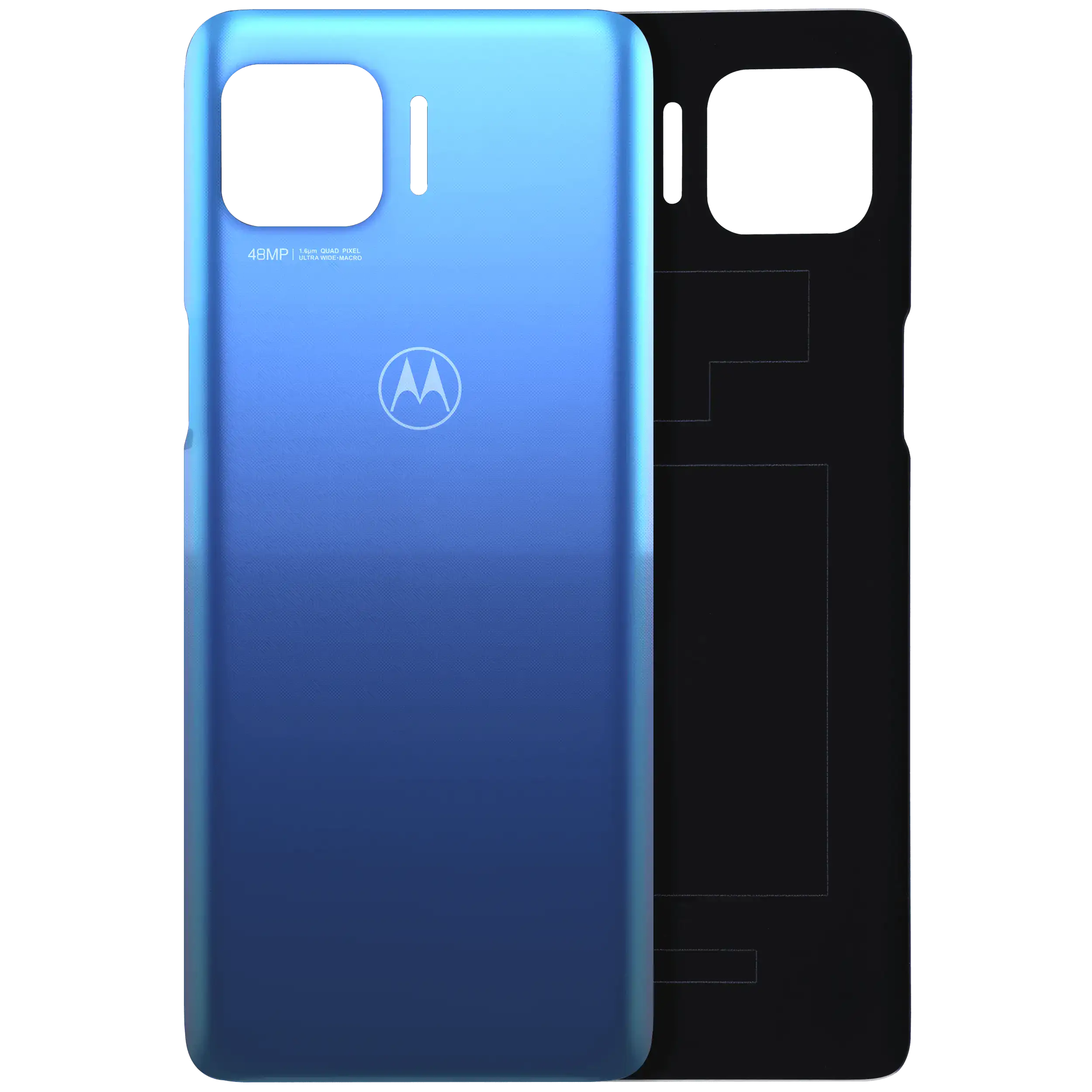 Motorola Moto G 5G Plus Glas-Backcover OEM Surfing Blue