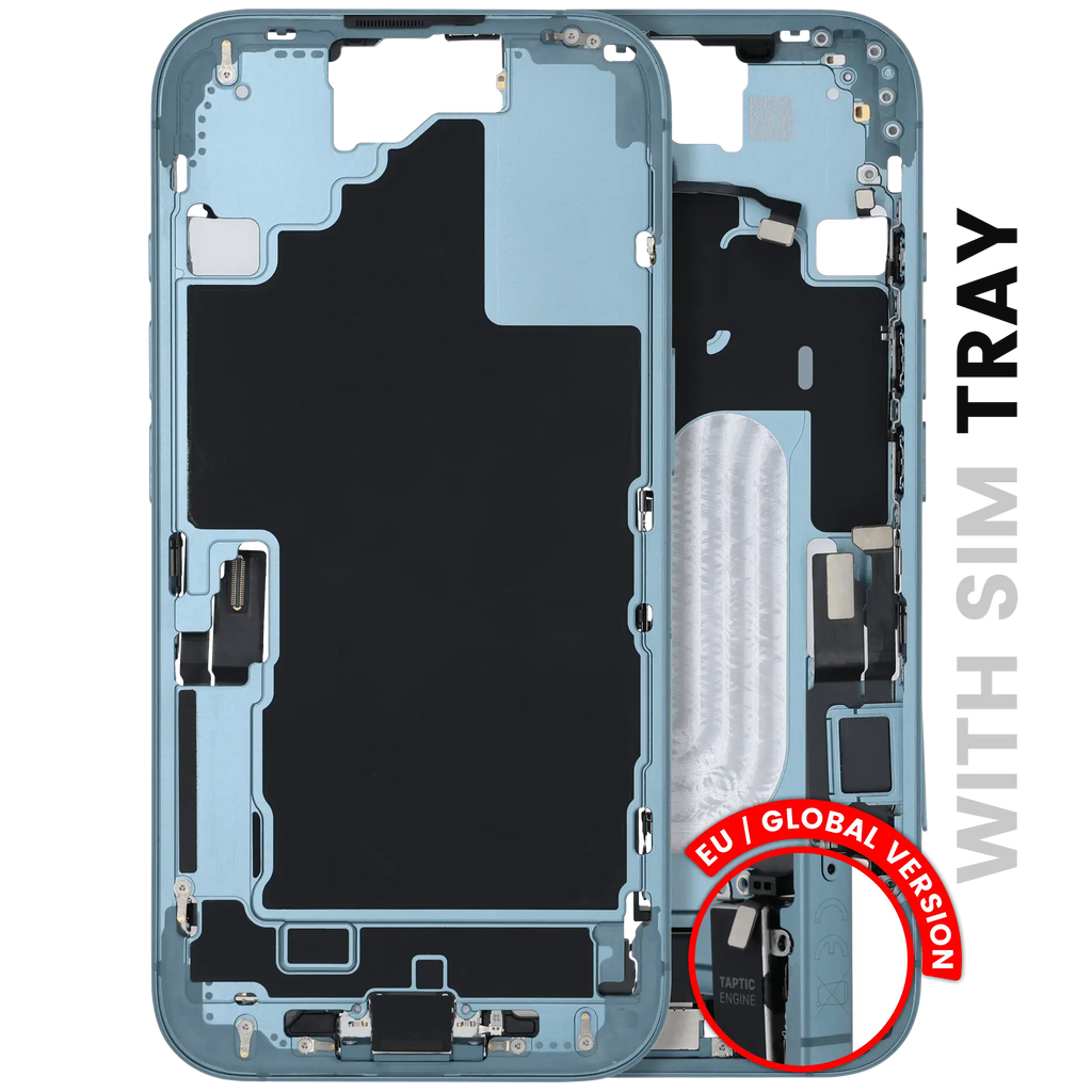 Original Apple-Ausbau B gebraucht – iPhone 16 EU / Global Version Rahmen Teal