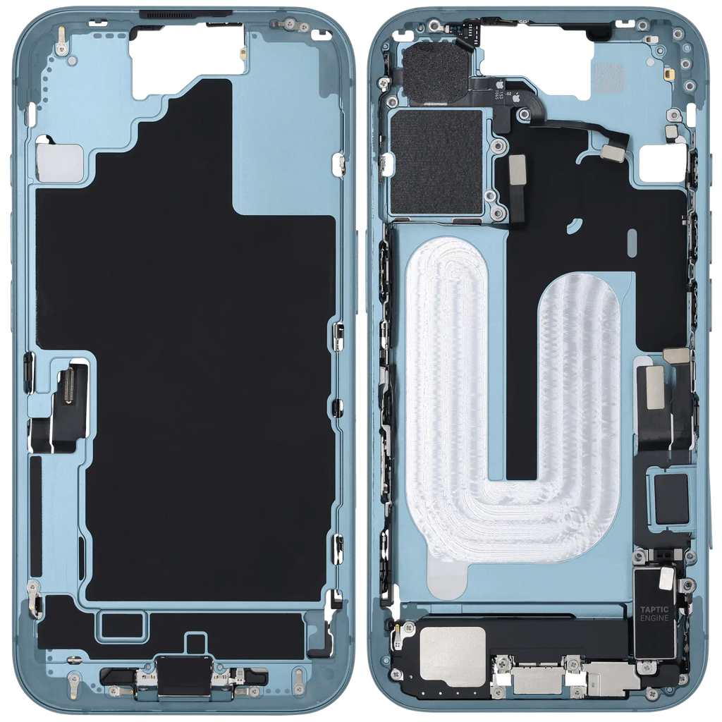 Original Apple-Ausbau B gebraucht – iPhone 16 EU / Global Version Rahmen Teal