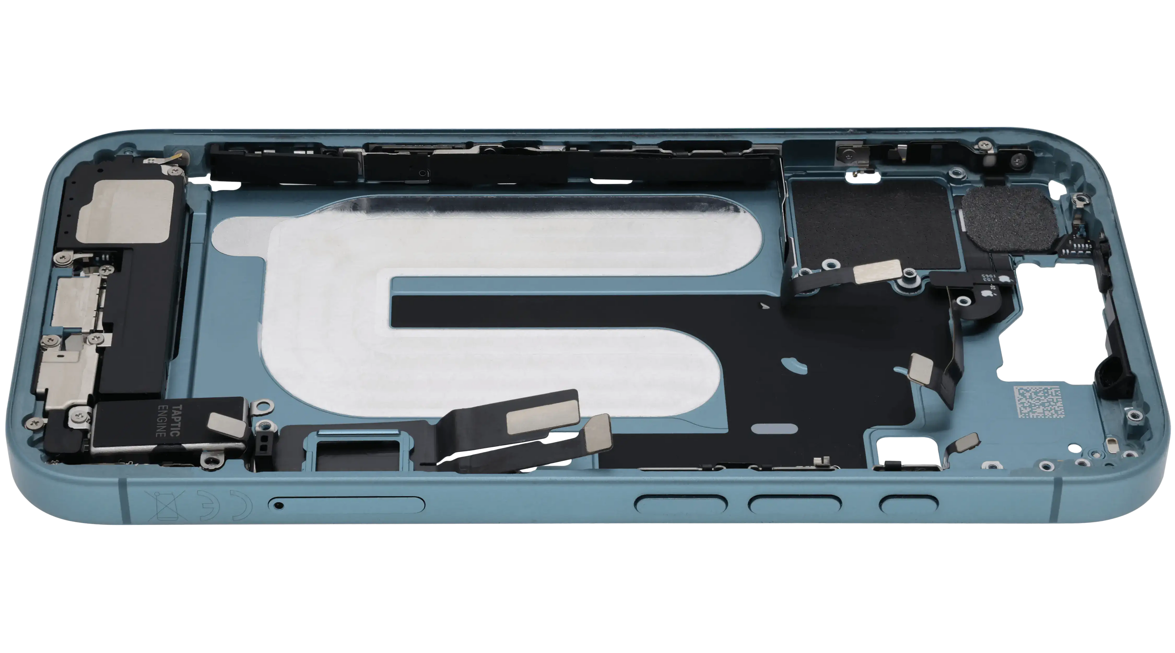 Original Apple-Ausbau B gebraucht – iPhone 16 EU / Global Version Rahmen Teal