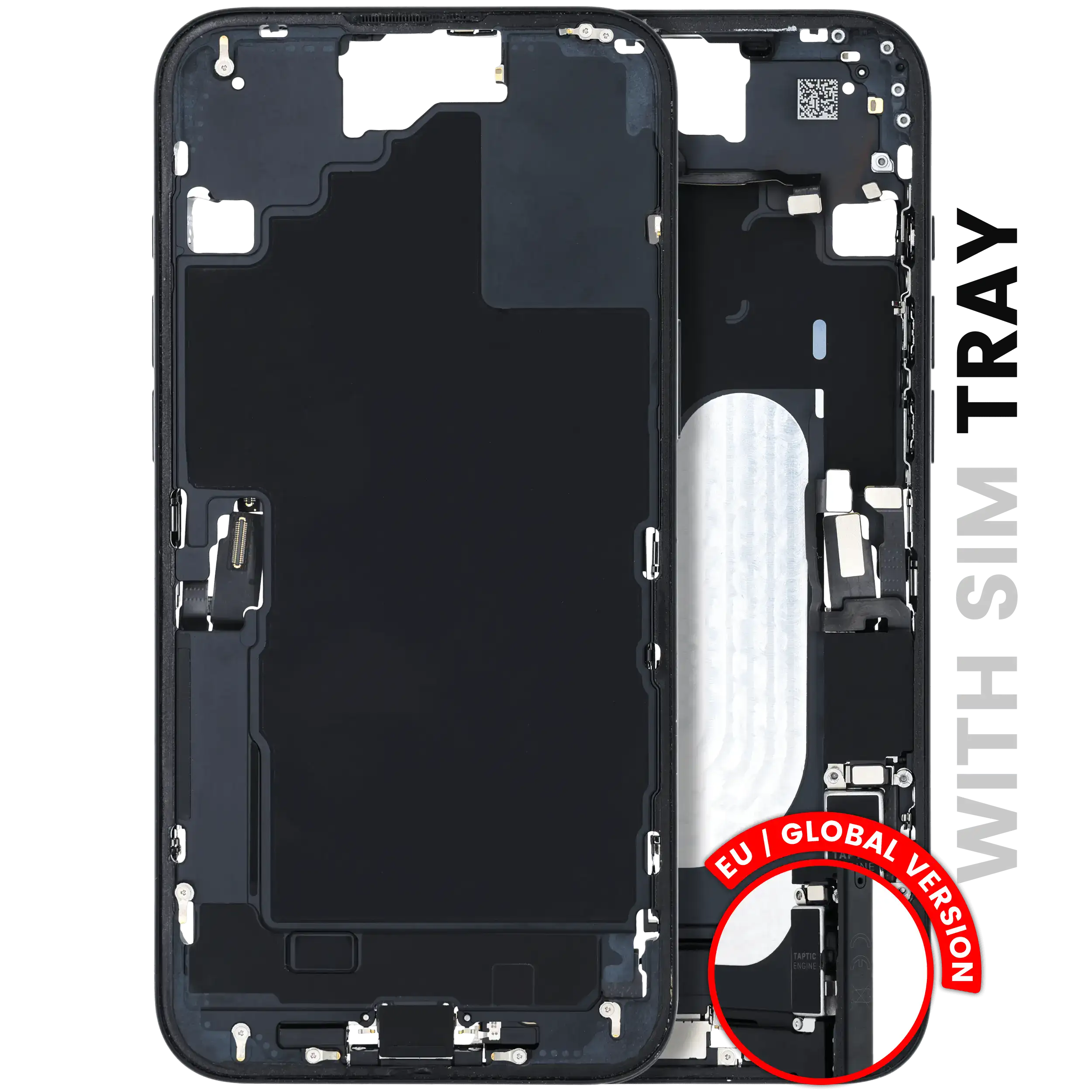 Original Apple-Ausbau C gebraucht – iPhone 16 Plus EU / Rahmen Schwarz