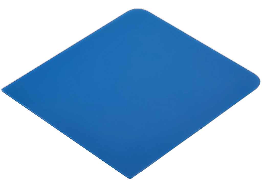 Bottom Backcover Glass für Samsung Galaxy Z Flip 7 5G (F766) (ohne Logo) (Aftermarket Plus) (Blue Shadow)