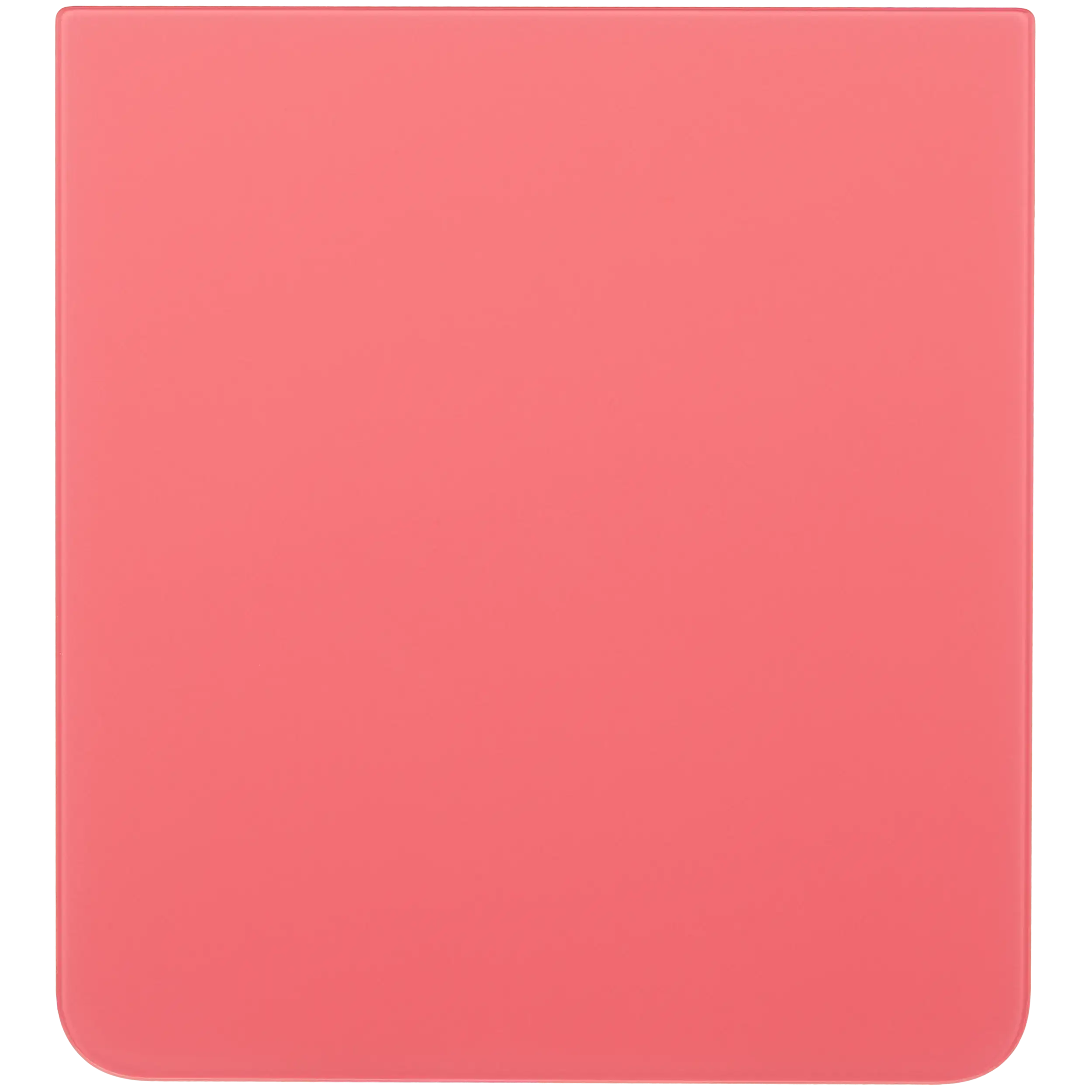 Bottom Backcover Glass für Samsung Galaxy Z Flip 7 5G (F766) (ohne Logo) (Aftermarket Plus) (Coral Rot)