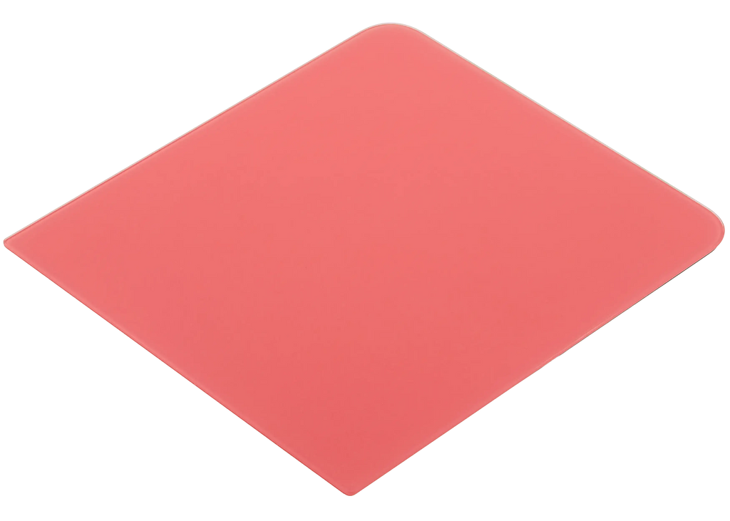 Bottom Backcover Glass für Samsung Galaxy Z Flip 7 5G (F766) (ohne Logo) (Aftermarket Plus) (Coral Rot)