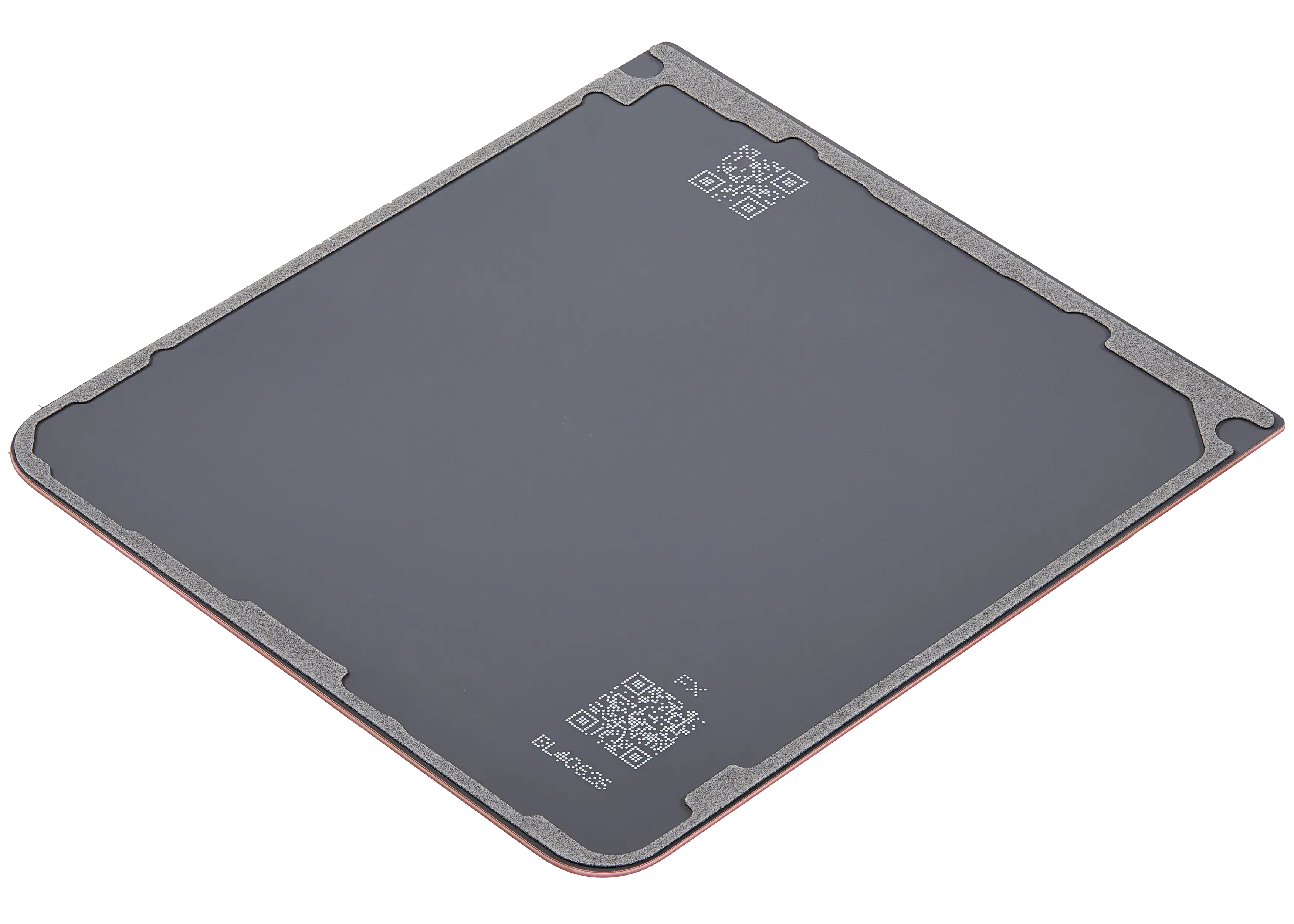 Bottom Backcover Glass für Samsung Galaxy Z Flip 7 5G (F766) (ohne Logo) (Aftermarket Plus) (Coral Rot)
