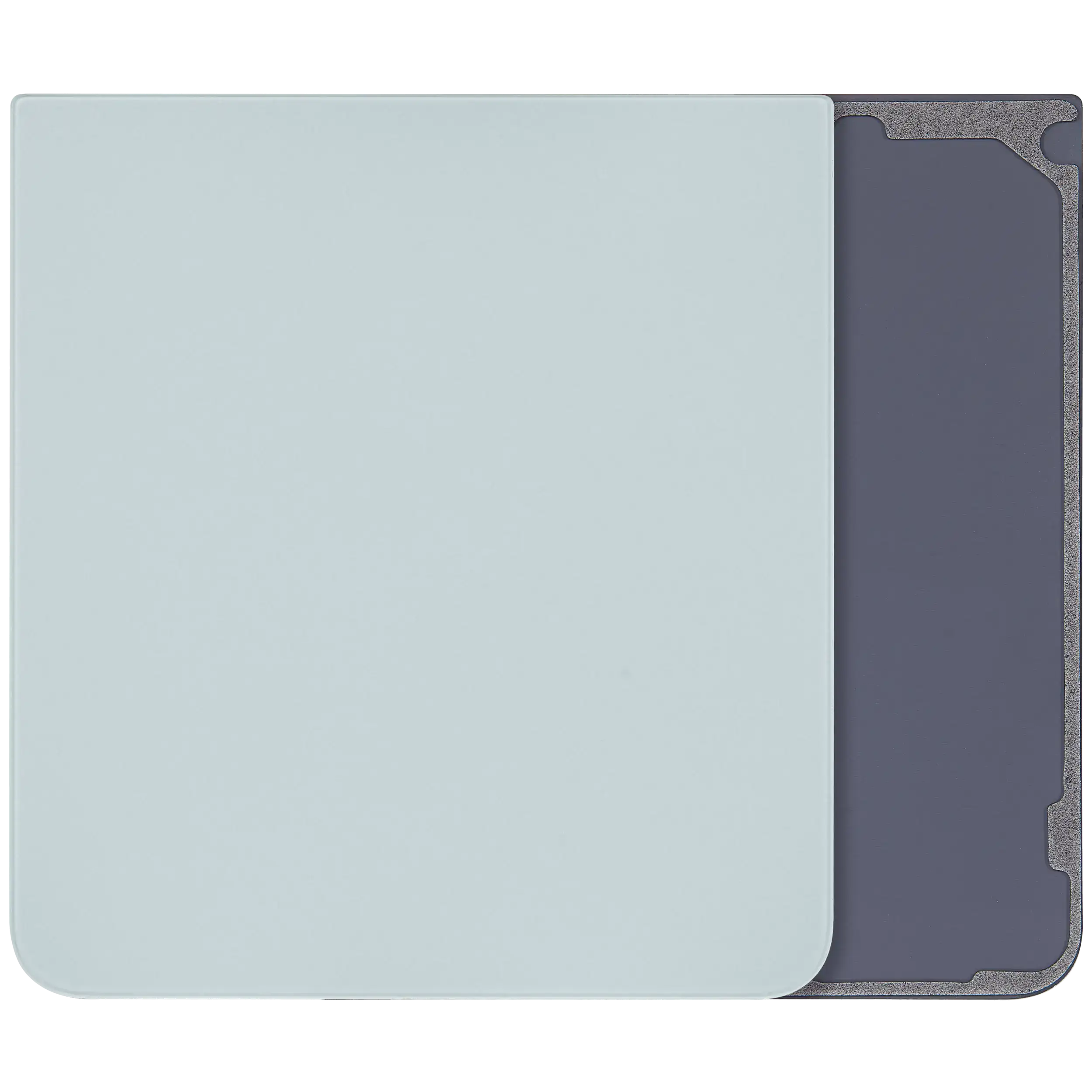Bottom Backcover Glass für Samsung Galaxy Z Flip 7 5G (F766) (ohne Logo) (Aftermarket Plus) (Mint)