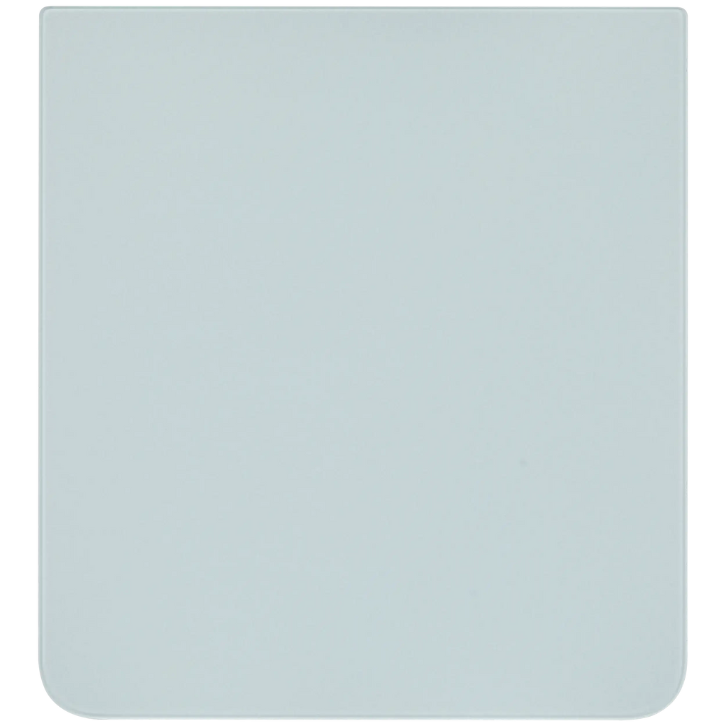 Bottom Backcover Glass für Samsung Galaxy Z Flip 7 5G (F766) (ohne Logo) (Aftermarket Plus) (Mint)