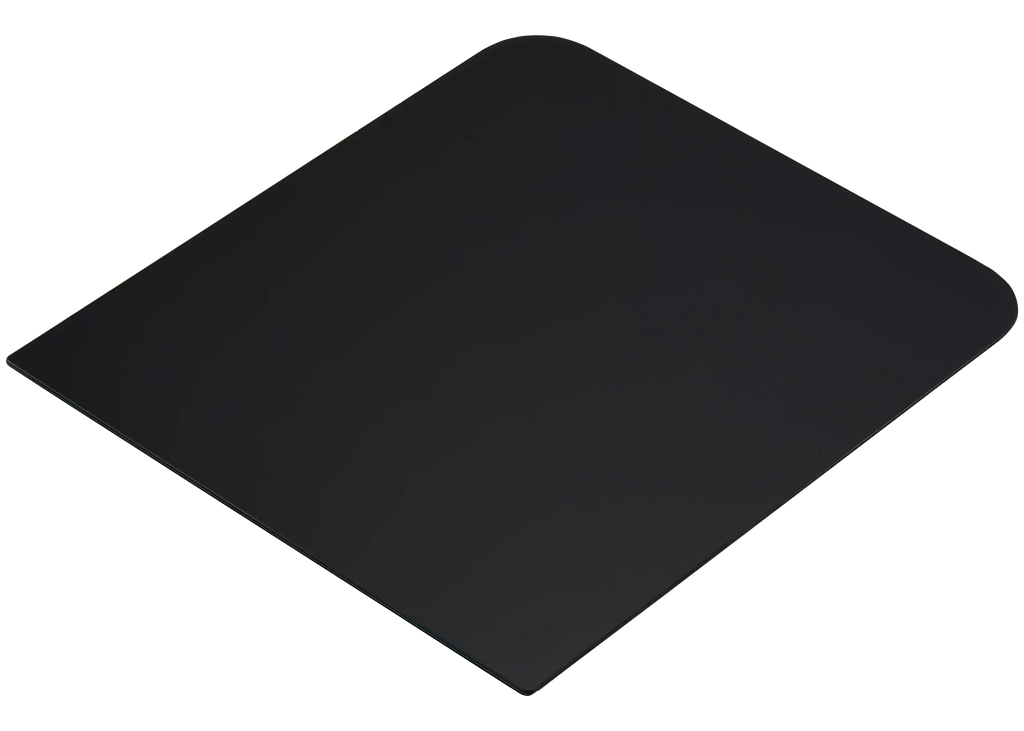 Bottom Backcover Glass für Samsung Galaxy Z Flip 7 FE 5G (F761) (ohne Logo) (Aftermarket Plus) (Schwarz)