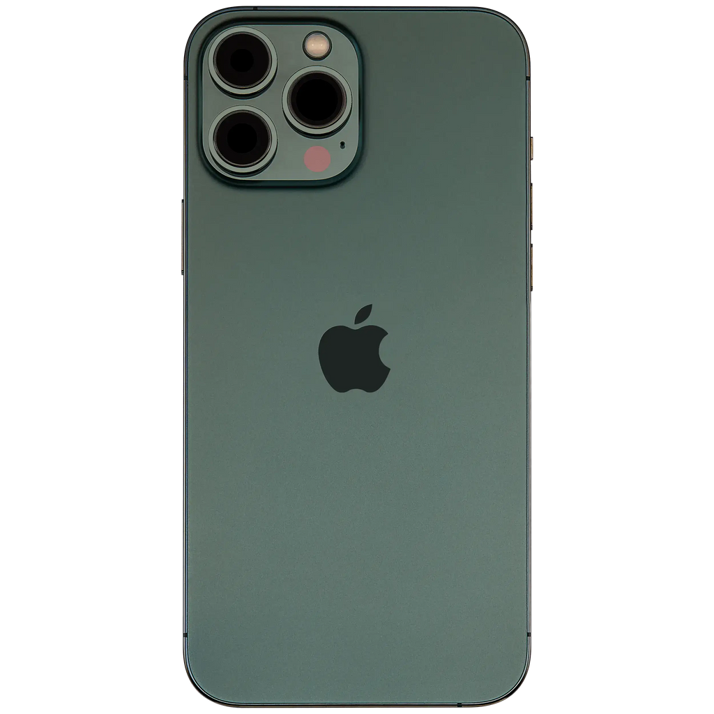 Original Apple-Ausbau A gebraucht – iPhone 13 Pro Backcover/Rahmen Alpine Grün