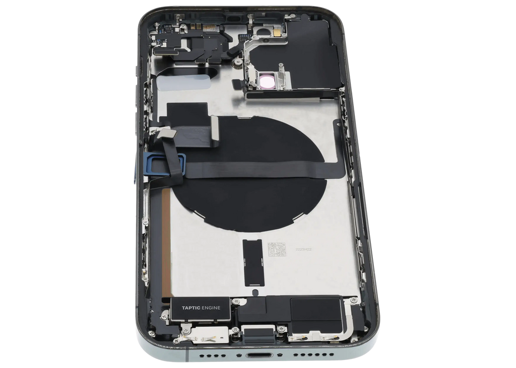 Original Apple-Ausbau A gebraucht – iPhone 13 Pro Backcover/Rahmen Alpine Grün