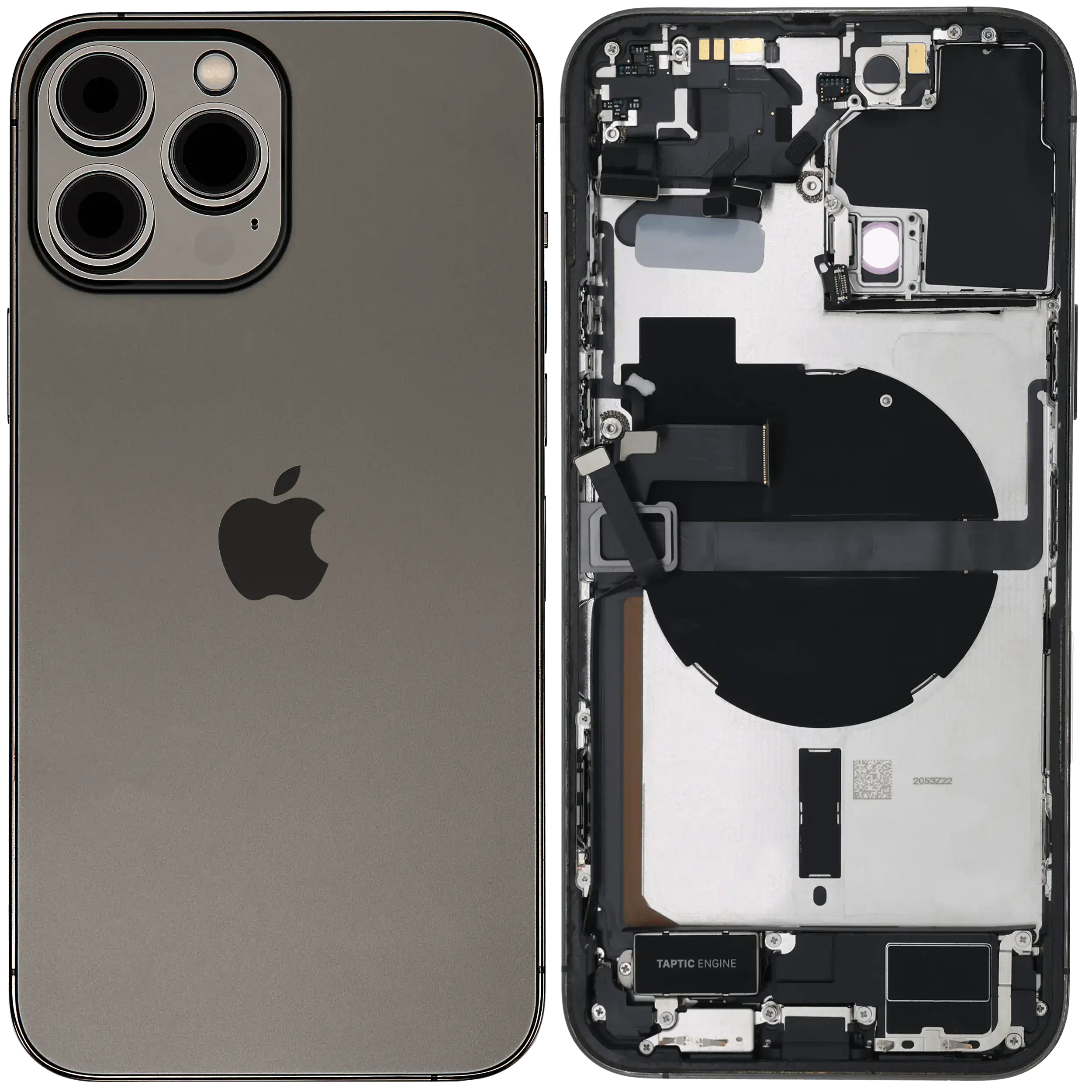 Original Apple-Ausbau A gebraucht – iPhone 13 Pro Max Backcover/Rahmen Graphit
