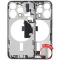 Midframe/Rahmen mit Ladebuchse für iPhone 15 Pro Weiß Titanium OEM A