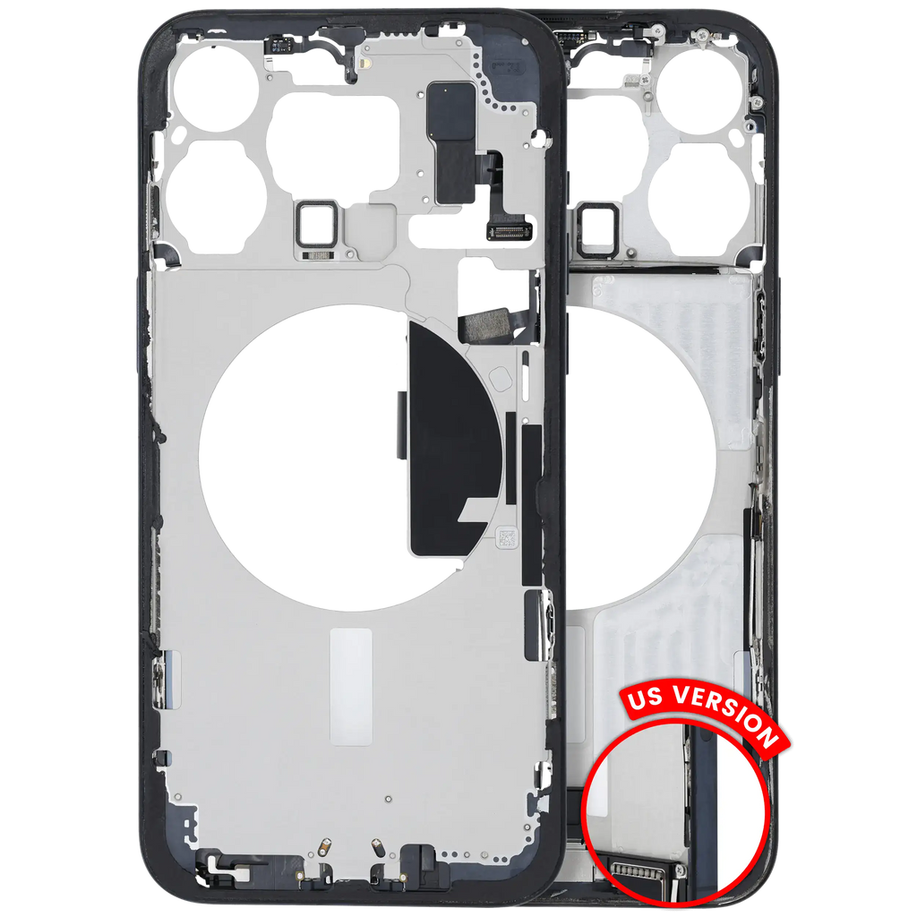 Original Apple-Ausbau C gebraucht – iPhone 15 Pro Max US Version Rahmen Blau