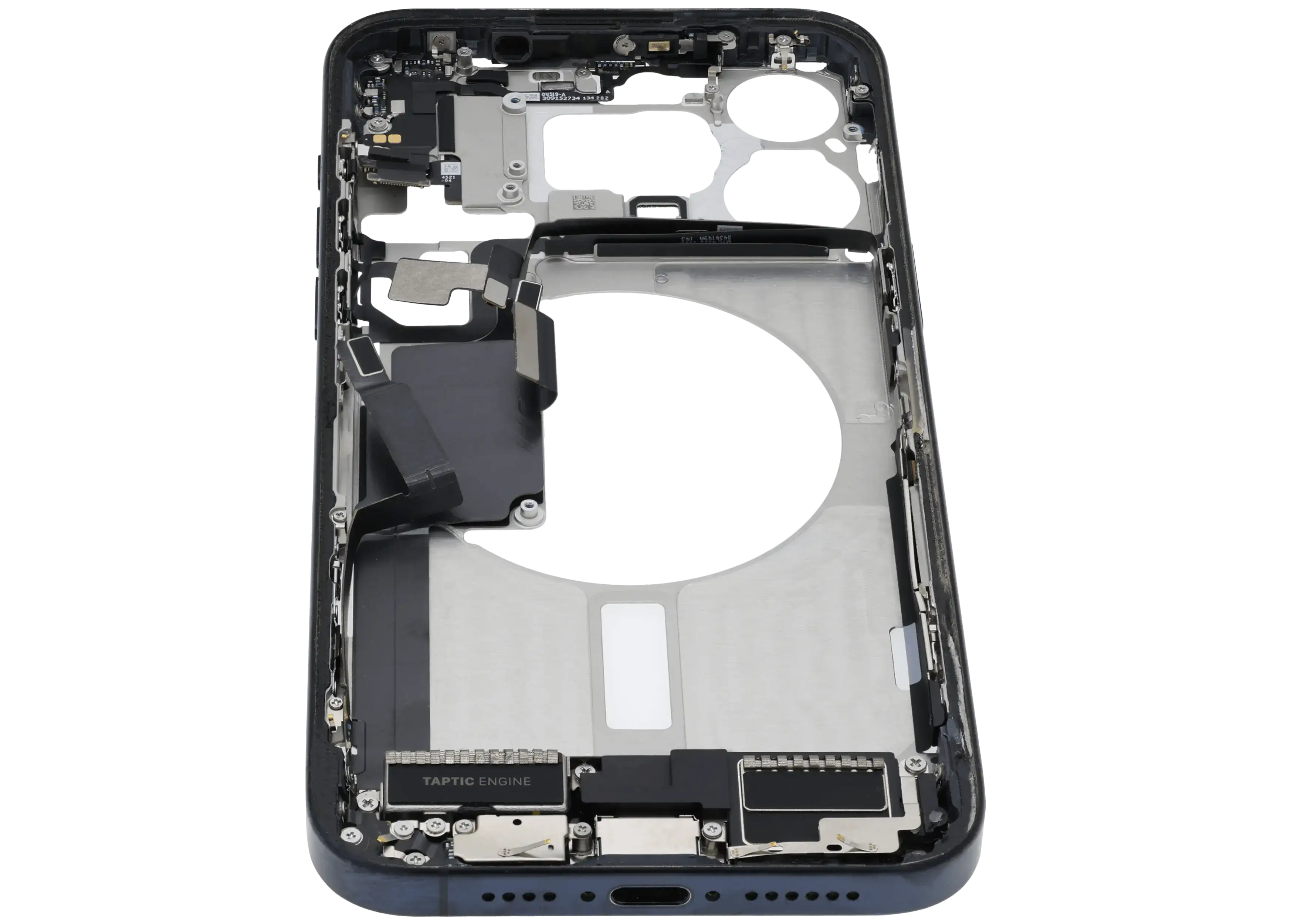 Original Apple-Ausbau C gebraucht – iPhone 15 Pro Max US Version Rahmen Blau