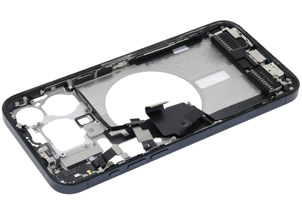 Original Apple-Ausbau C gebraucht – iPhone 15 Pro Max US Version Rahmen Blau