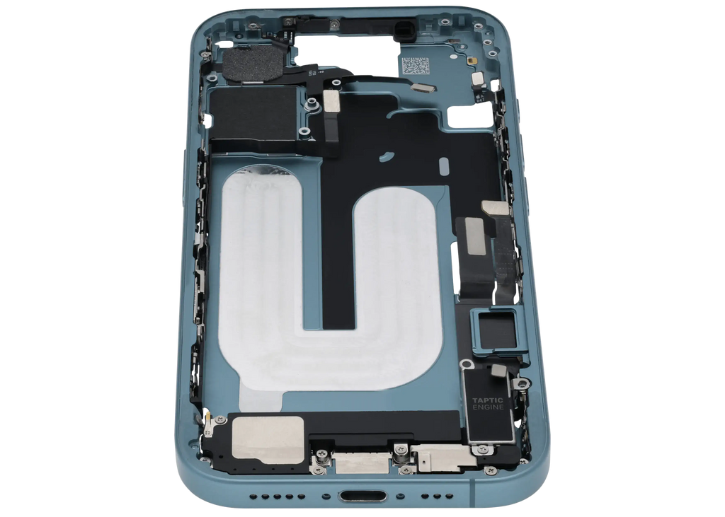 Original Apple-Ausbau A gebraucht – iPhone 16 EU / Global Version Rahmen Teal