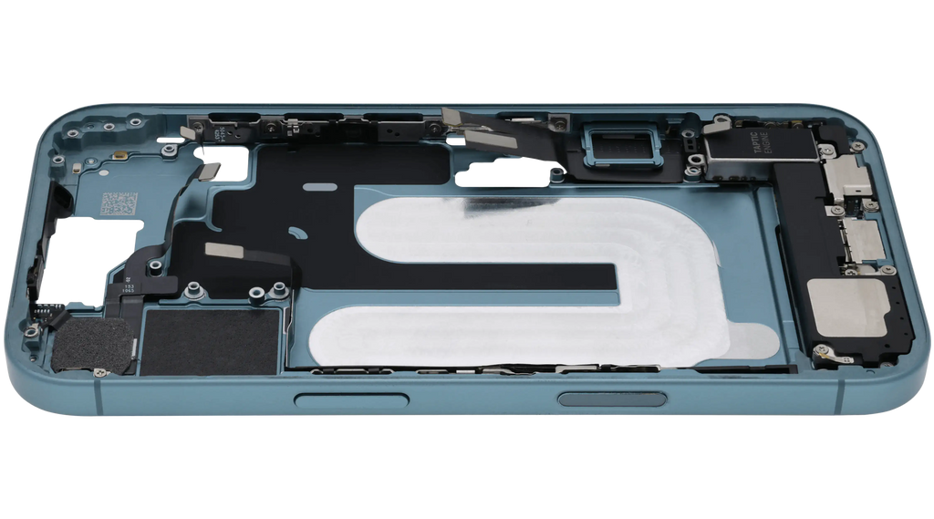 Original Apple-Ausbau A gebraucht – iPhone 16 EU / Global Version Rahmen Teal