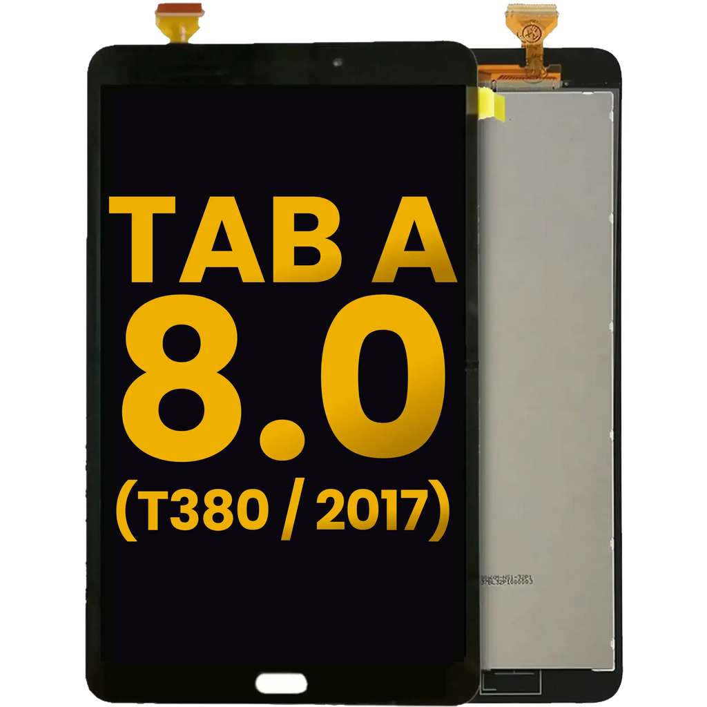 LCD-Display ohne Rahmen Samsung Galaxy Tab A 8.0 2017 generalüberholt Schwarz