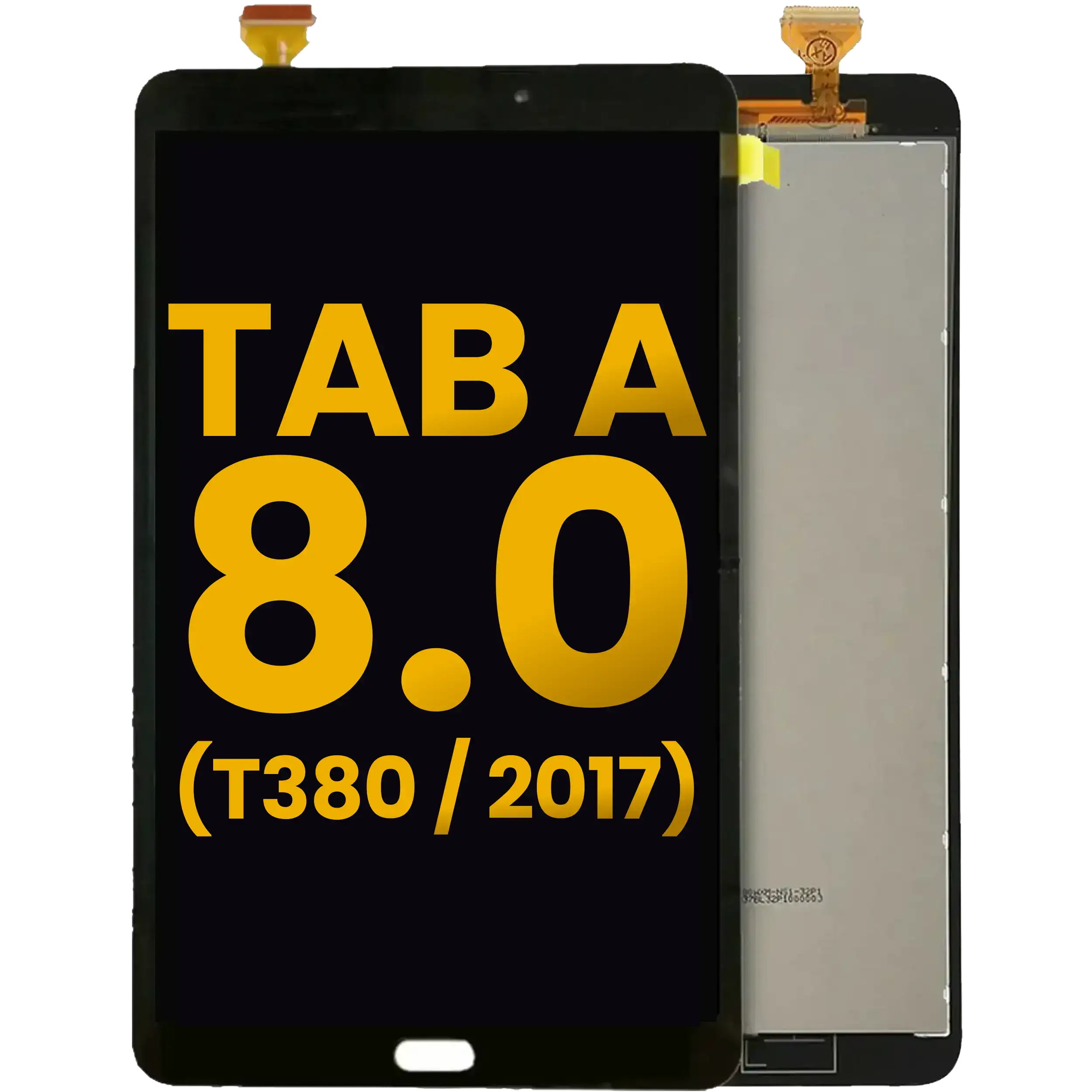 LCD-Display ohne Rahmen Samsung Galaxy Tab A 8.0 2017 generalüberholt Schwarz