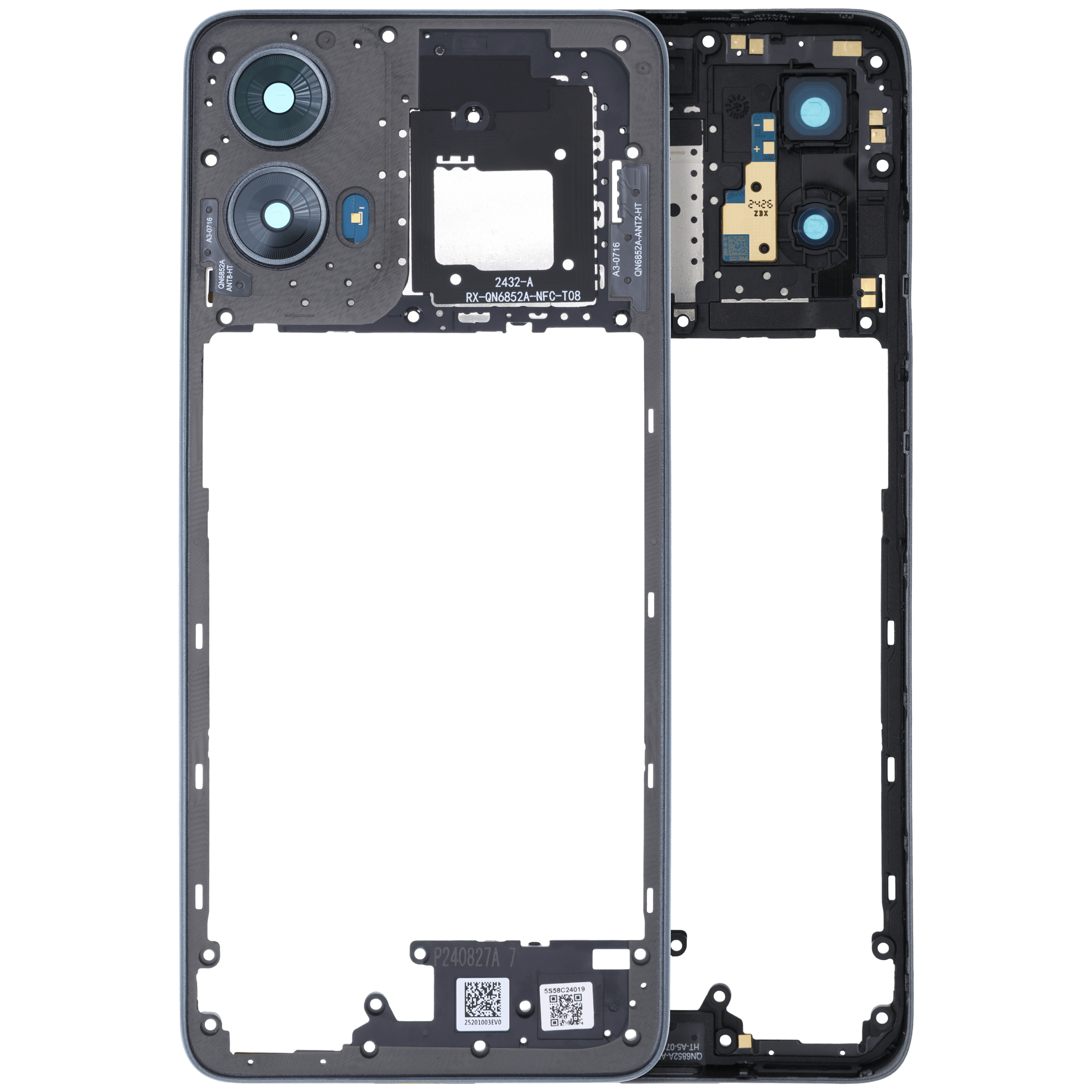 Backcover/Rahmen Motorola Moto G 5G Sedona Sage Original OEM