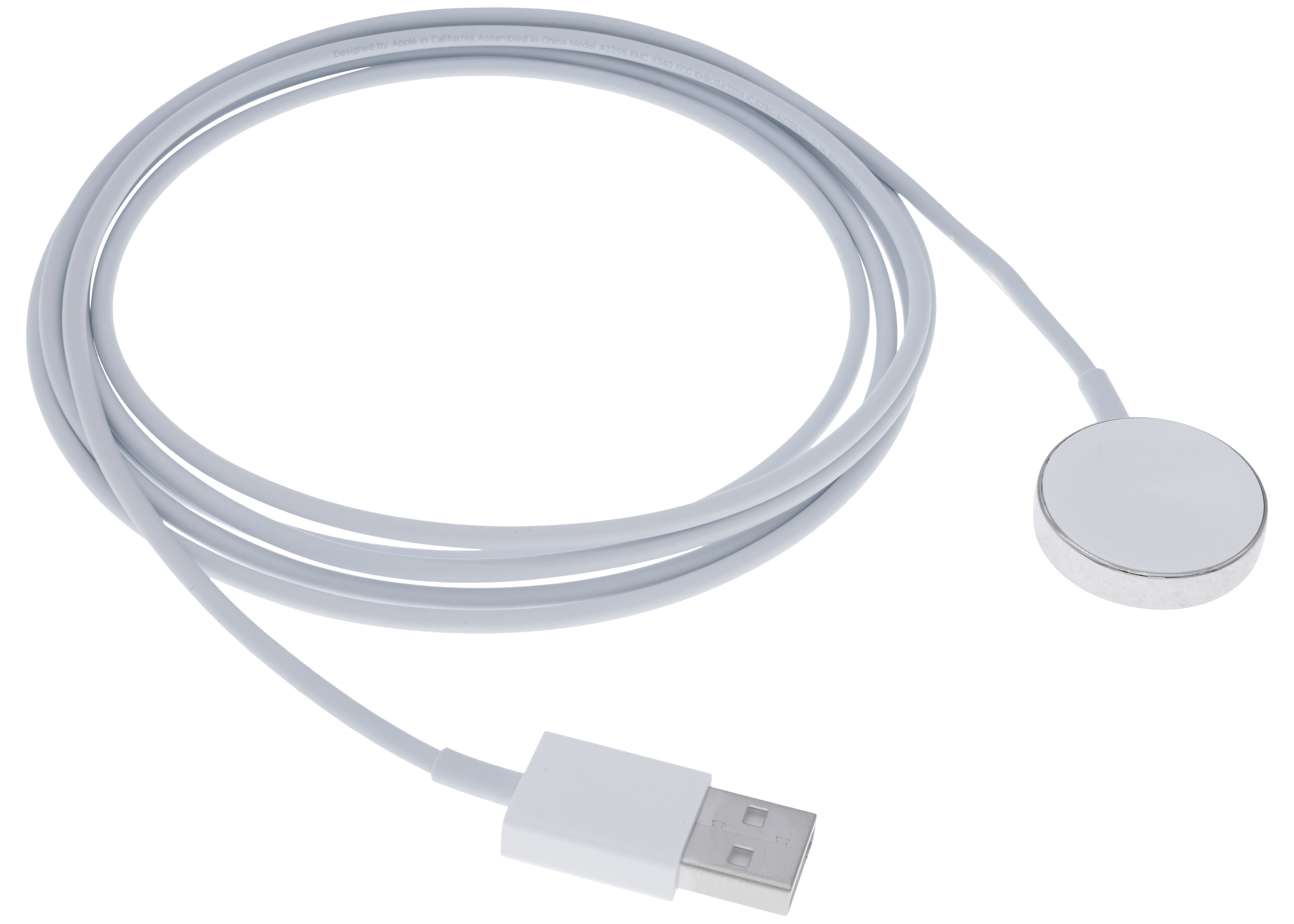USB-A Magnetic Watch Charging Cable for All Watch Series (1.8 m / 6 ft) (OEM Grade New) (Bulk Packaging)