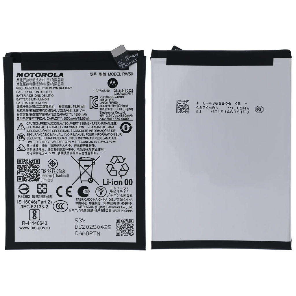 Ersatzakku für Motorola Moto G Power 5G (XT2515 / 2025) (RW50) (Original OEM)