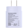 USB Type C Samsung Wall Charger (OEM Quality New) (240V USA) (White)
