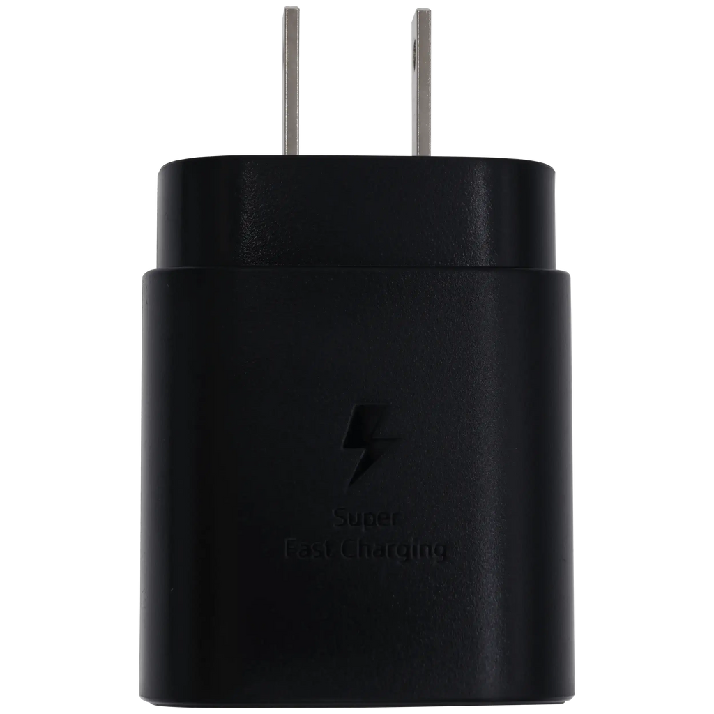 USB Type-C Samsung Wall Charger (OEM Grade New) (240V USA) (Black)