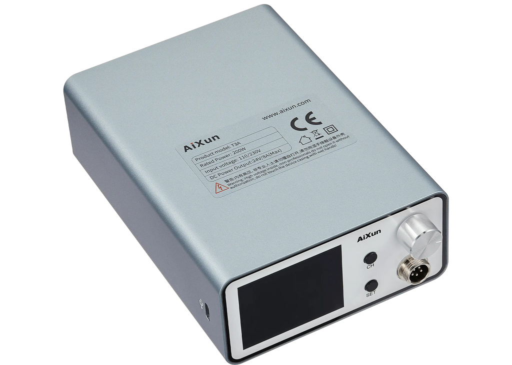 Aixun T3A Smart Soldering Station with T245 Handle and 3 Soldering Tips (110V / North America)