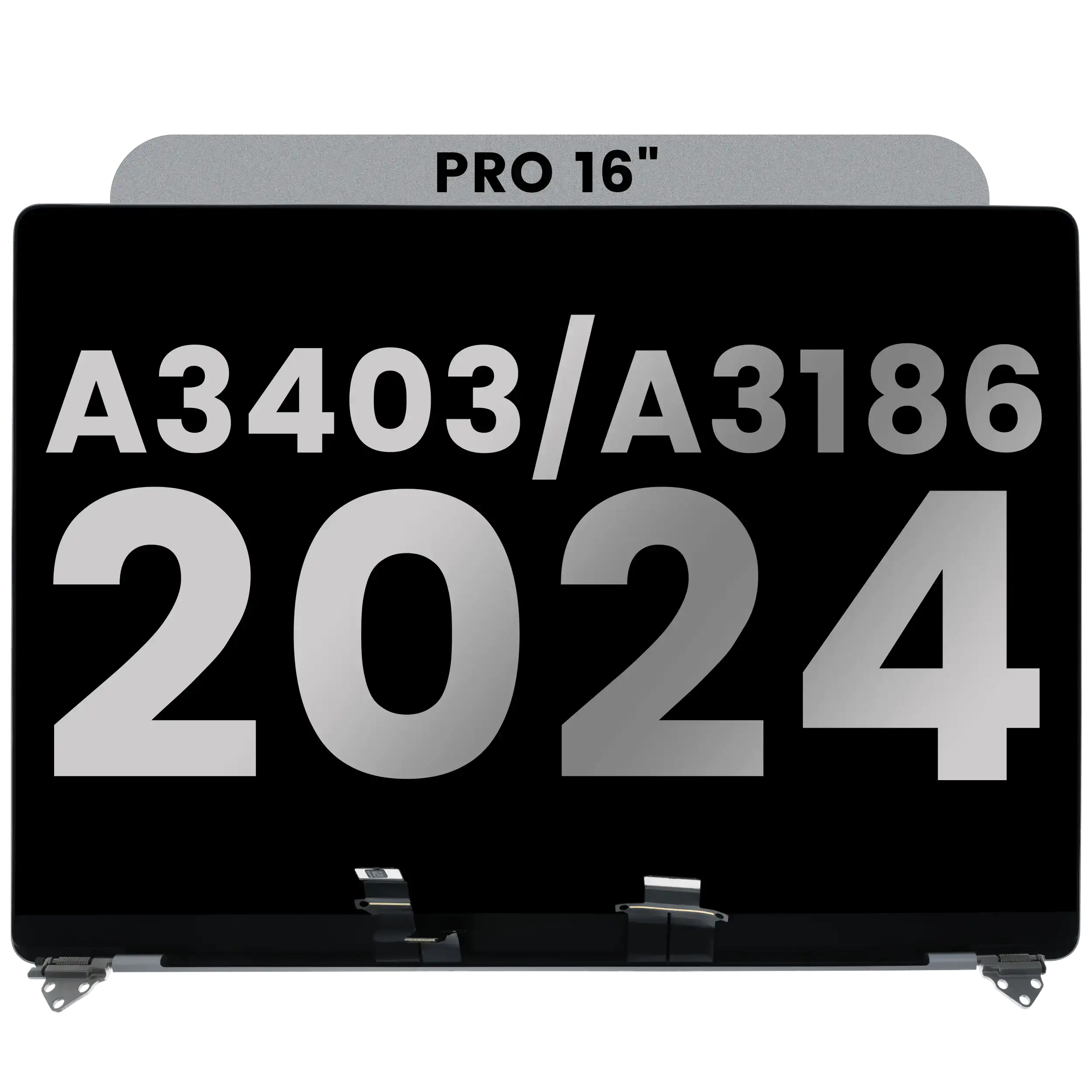 Apple MacBook Pro 16" A3186 LCD-Display gebrauchter OEM-Ausbau, Qualität A Silbe
