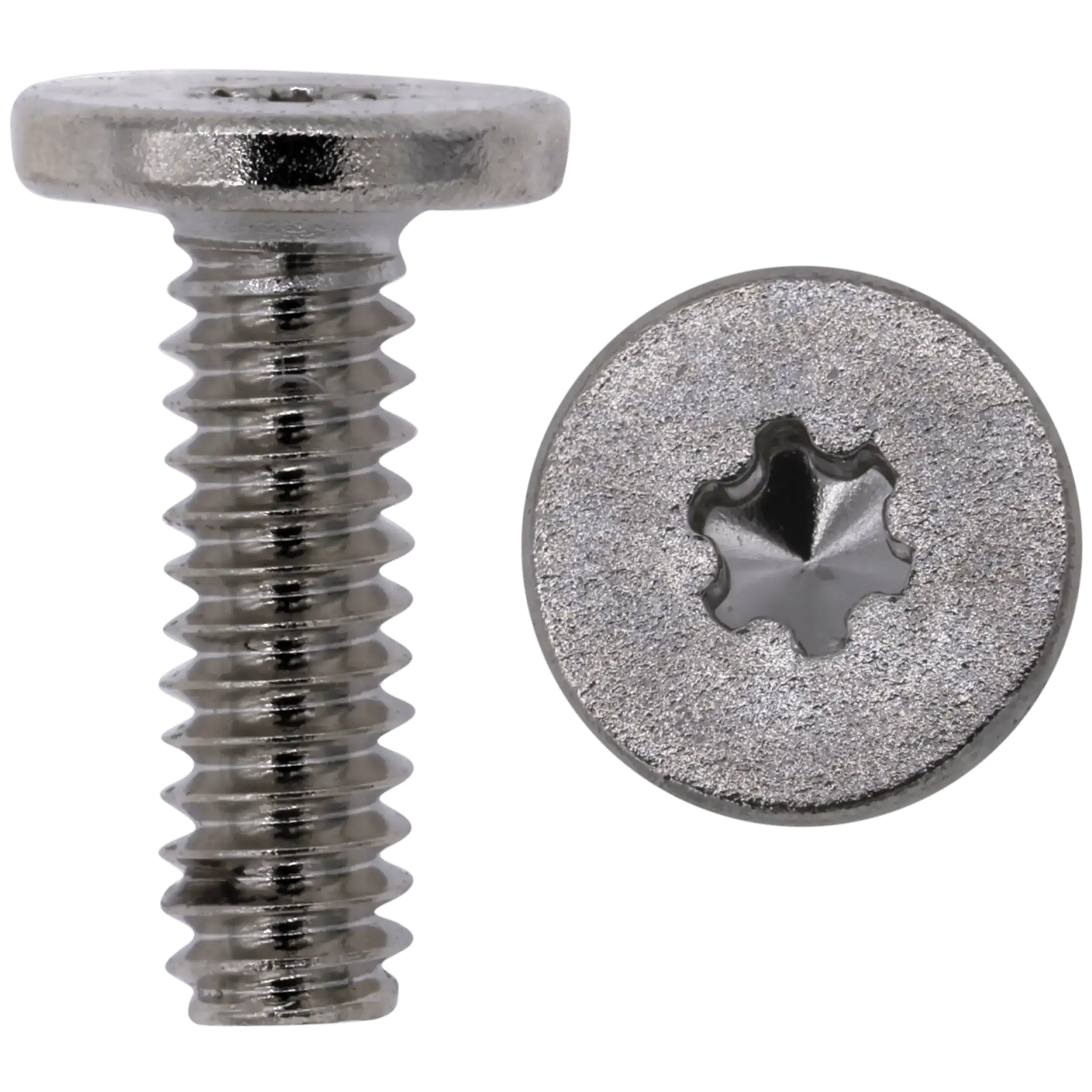 Screw (3IP M1.4 × 4.40L LCS Ni Flat Head Silver Nylon Patch P25 Base 3) Google Pixel 10 (Original OEM)