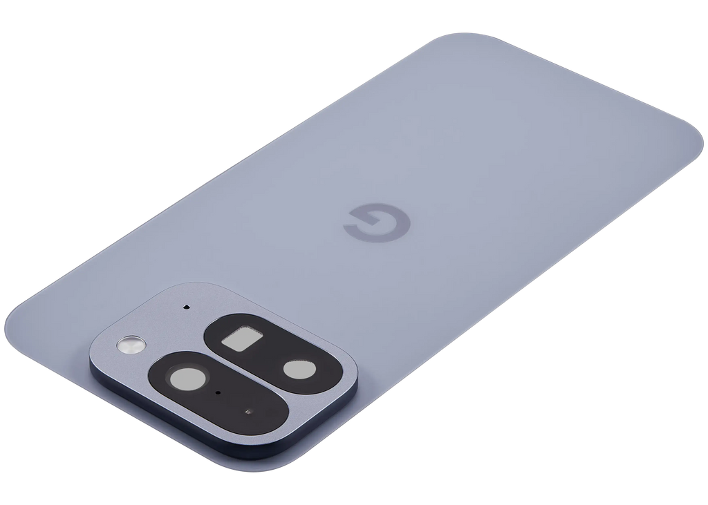 Back cover with pre-installed small components for Google Pixel 10 Pro Fold (used OEM removal, Grade A) (Moonstone)
