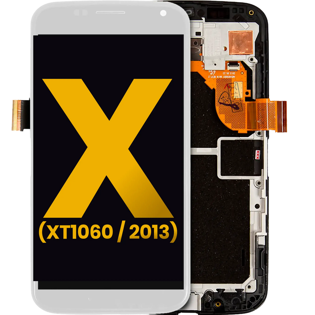 LCD-Display ohne Rahmen für Motorola Moto X4 (XT1900 / 2017) – Schwarz