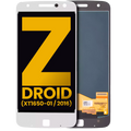 LCD-Display (ohne Rahmen) Motorola Moto Z Refurbished Weiß