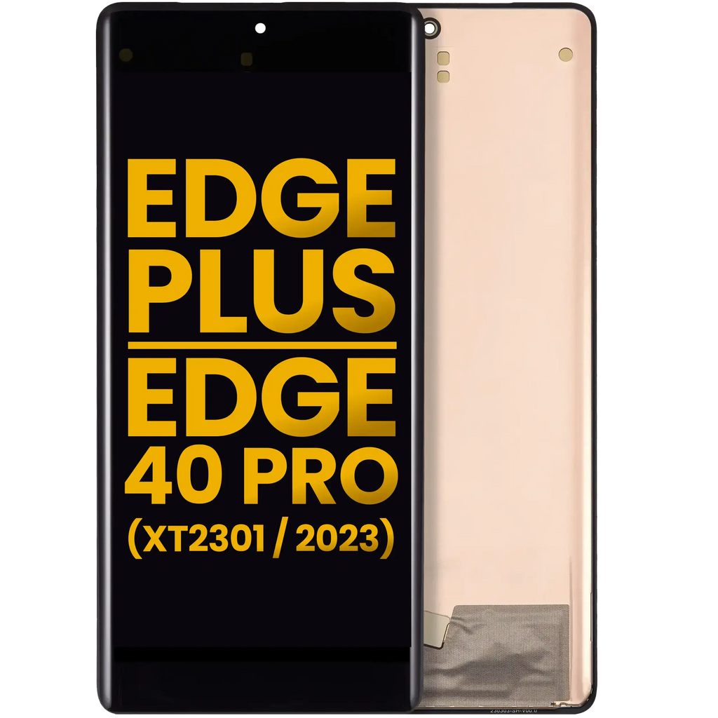 Frameless OLED Display for Motorola Moto Edge Plus / Edge 40 Pro (XT2301 / 2023) (Refurbished) (All Colors)