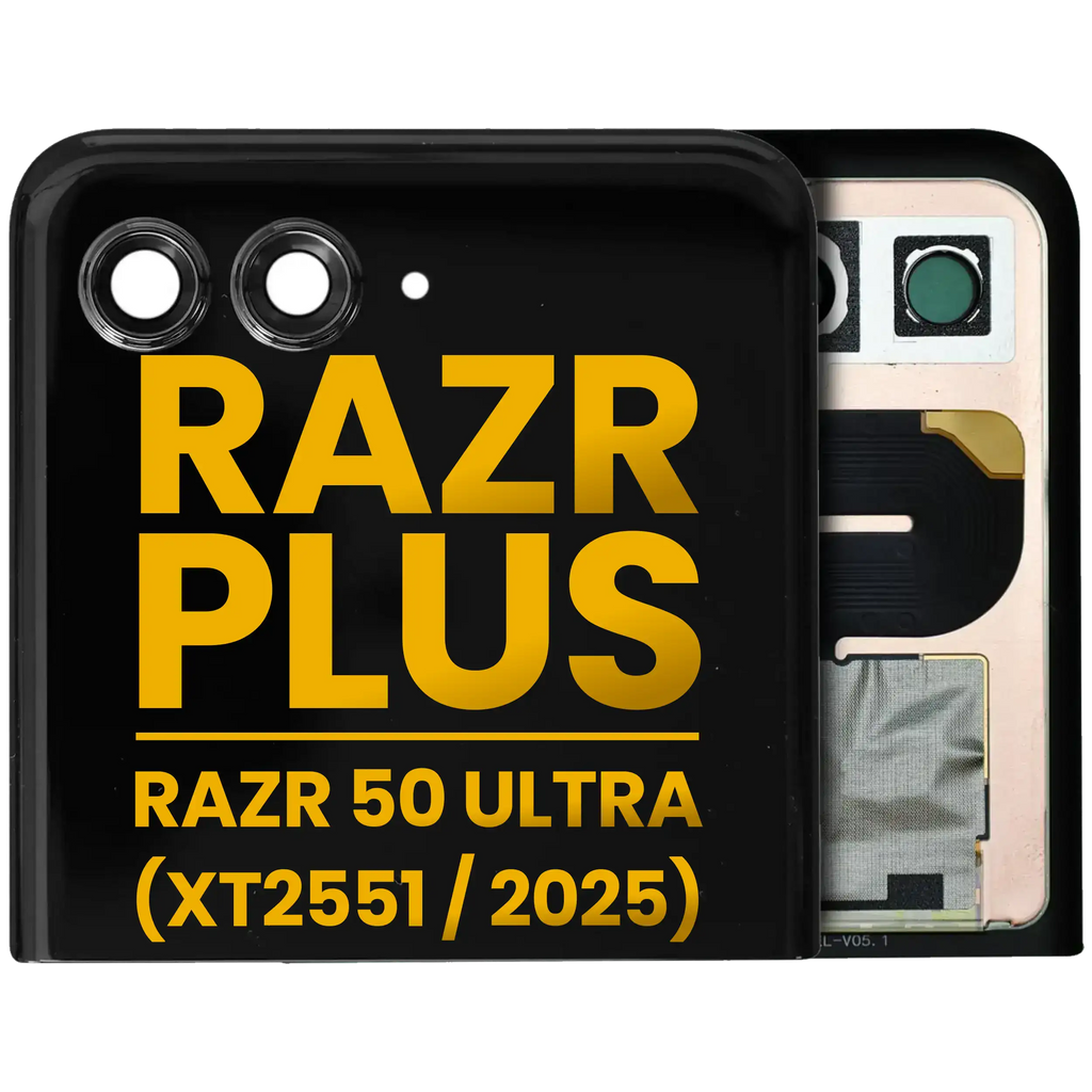 Outer OLED Display without Frame for Motorola Razr Plus / Razr 50 Ultra (XT2551 / 2025) (Original OEM) (All Colors)