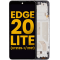 OLED Display with Frame for Motorola Edge 20 Lite (XT2139-1 / 2021) (Refurbished) (All Colors)