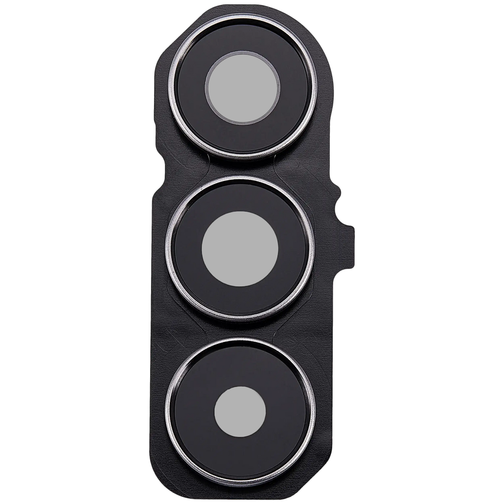 Kameralinse hinten mit Bezel Ring für Samsung Galaxy S25 FE 5G (Grau) (Premium)